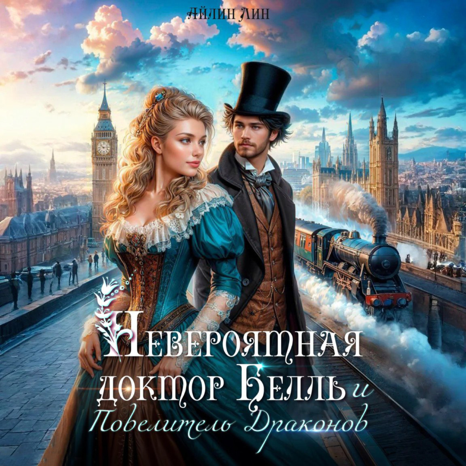 Обложка книги «Невероятная доктор Белль и Повелитель драконов»