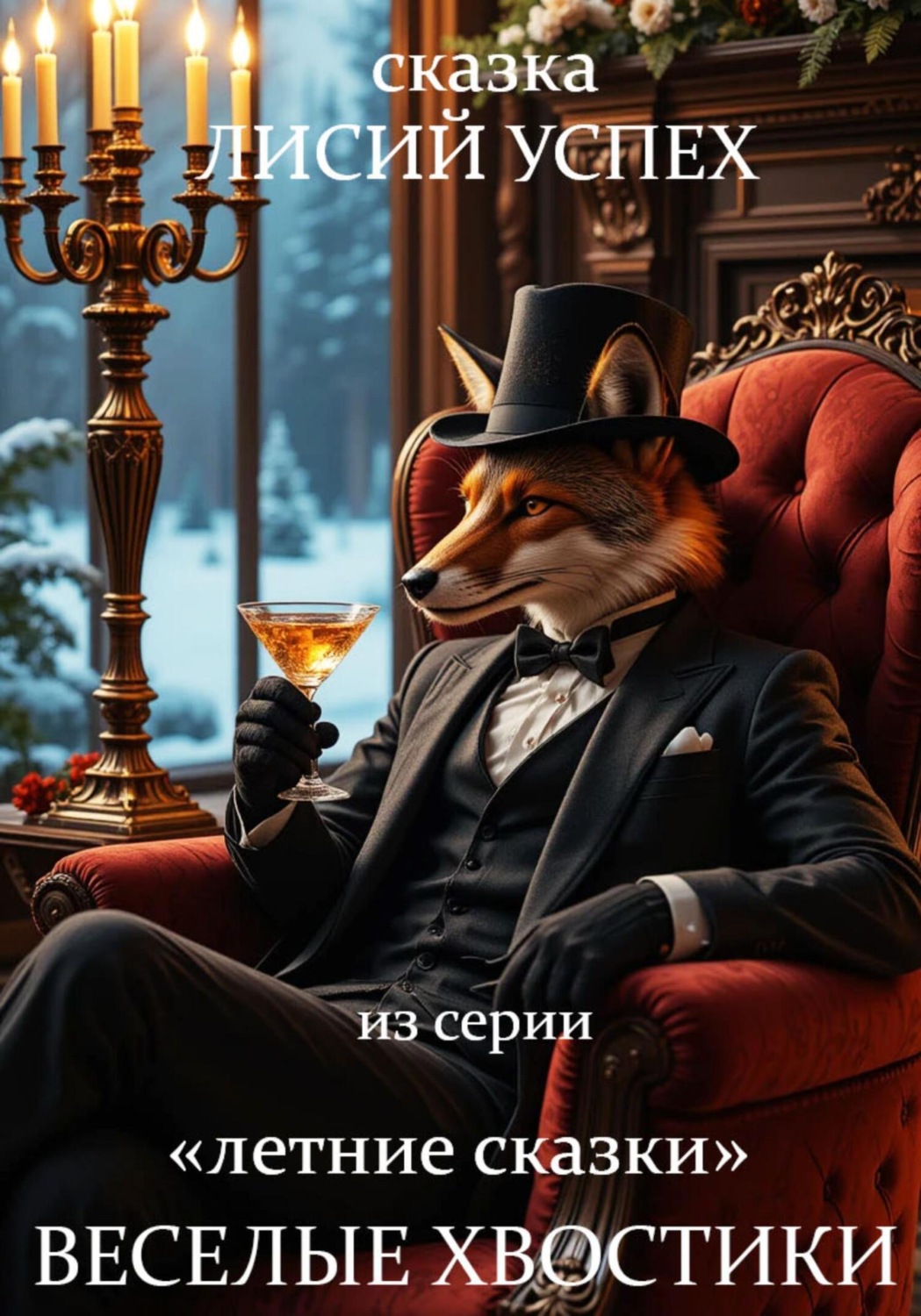 Обложка книги «Лисий успех. Сказка №1 из серии ВЕСЕЛЫЕ ХВОСТИКИ. Летние сказки»