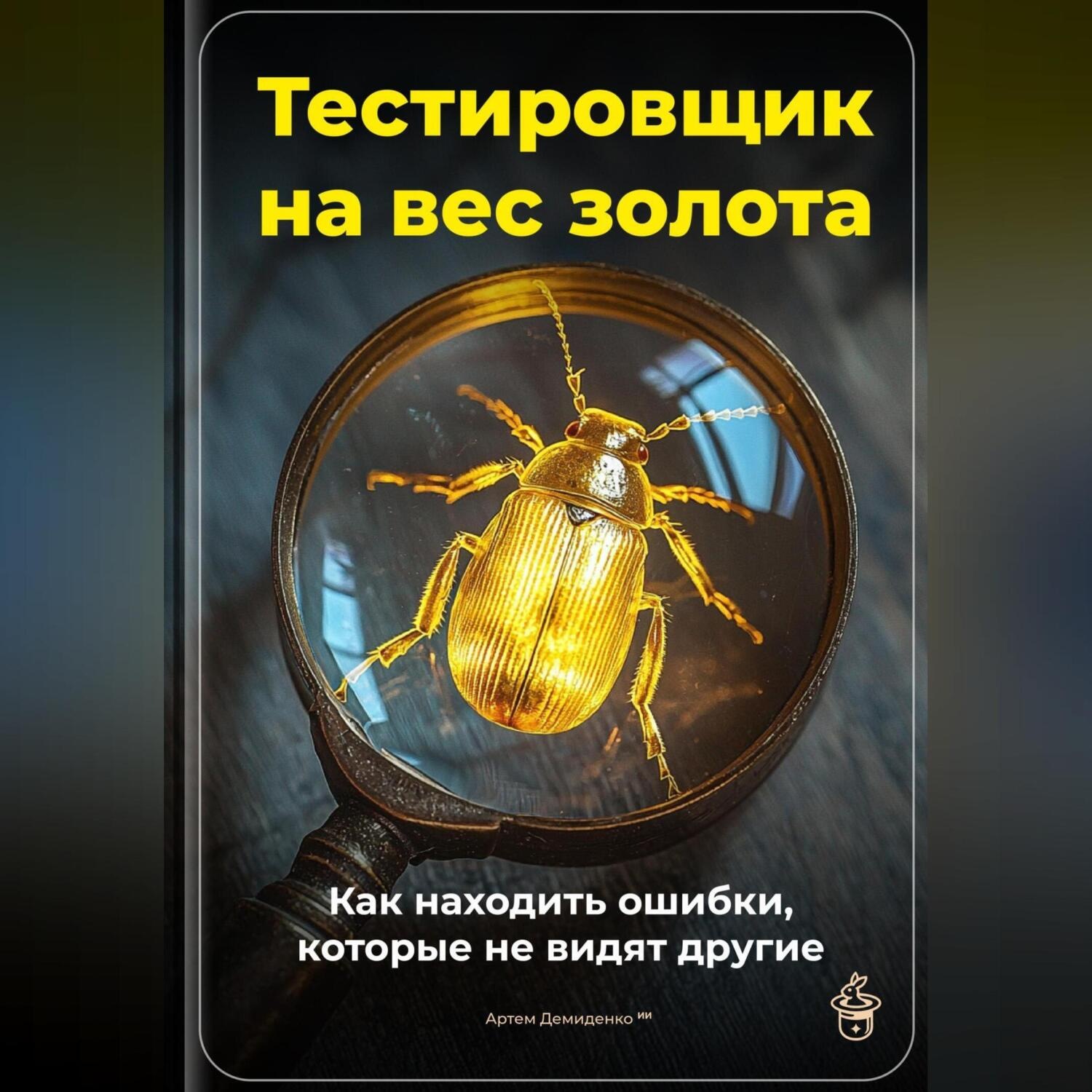 Обложка книги «Тестировщик на вес золота: Как находить ошибки, которые не видят другие»