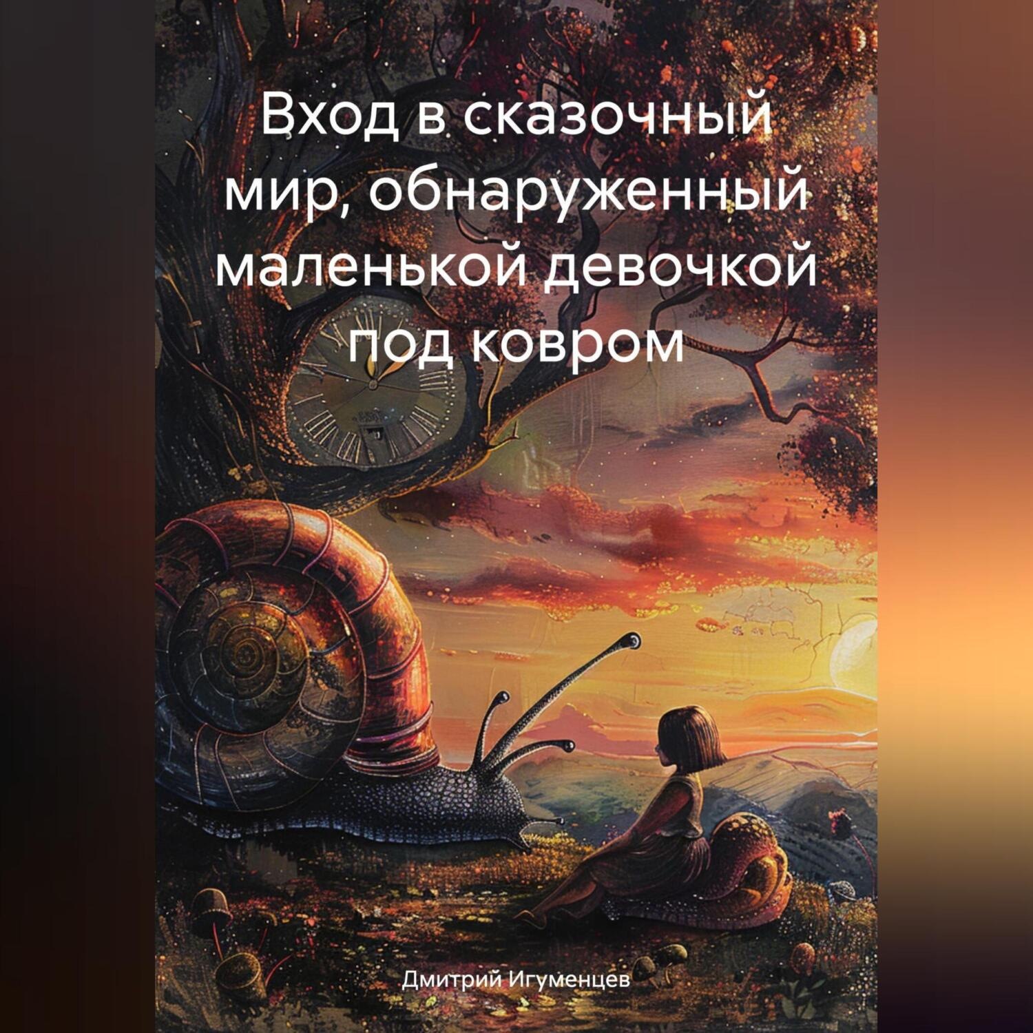 Обложка книги «Вход в сказочный мир, обнаруженный маленькой девочкой под ковром»