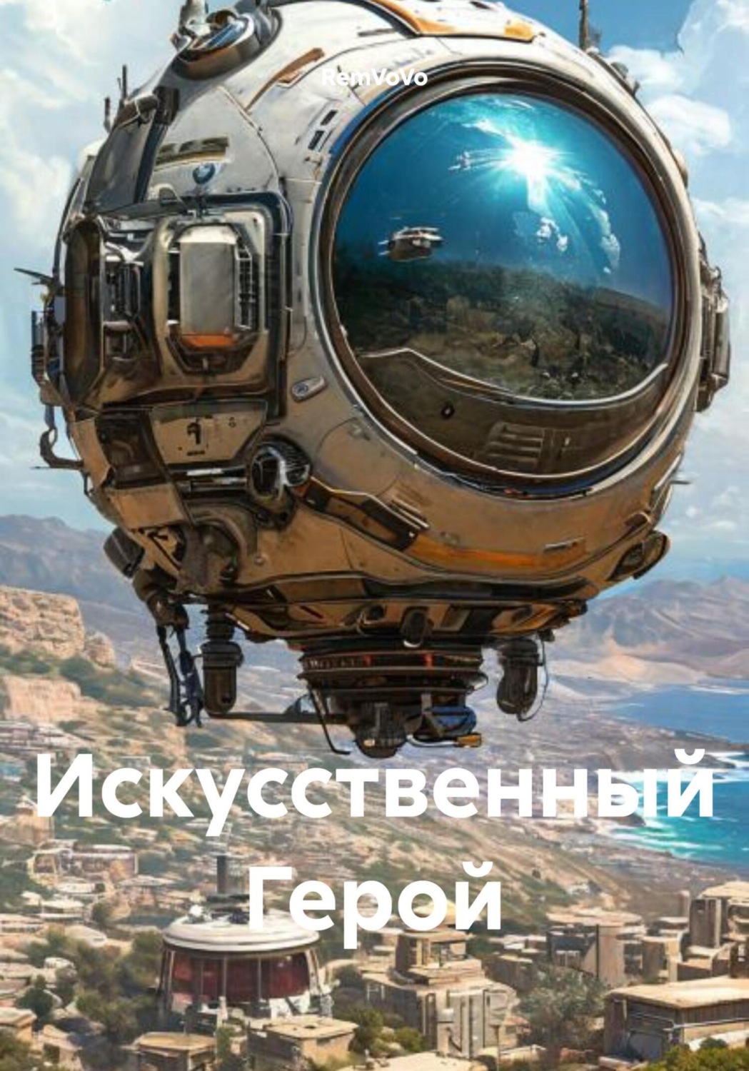 Обложка книги «Искусственный Герой»