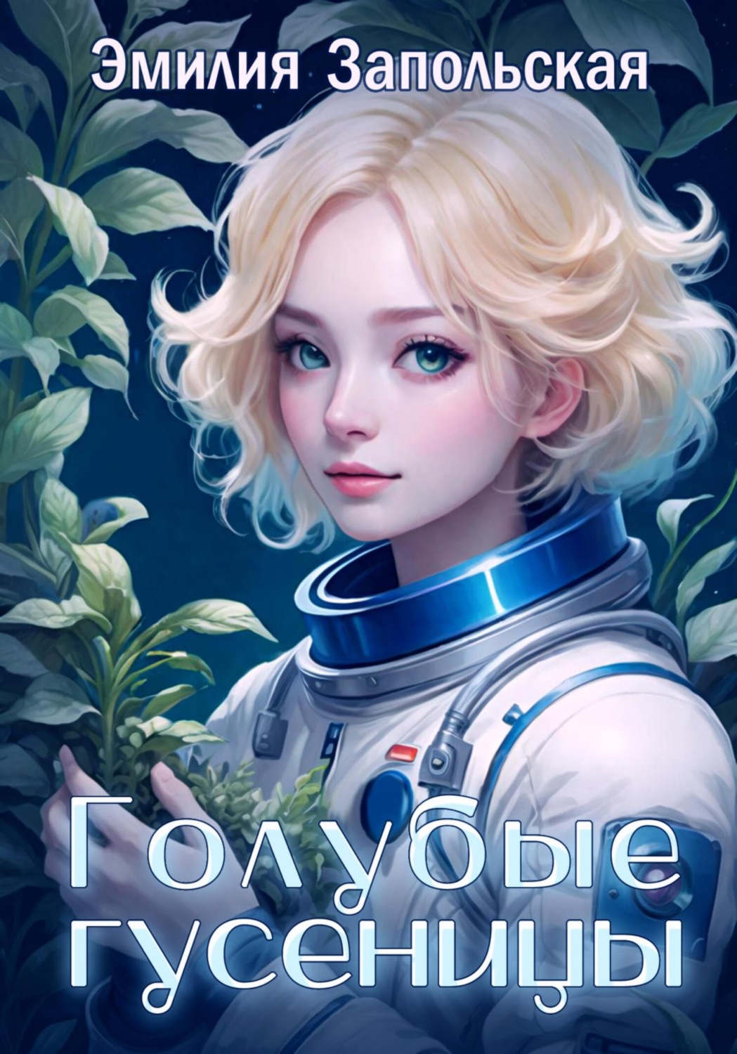 Обложка книги «Голубые гусеницы»