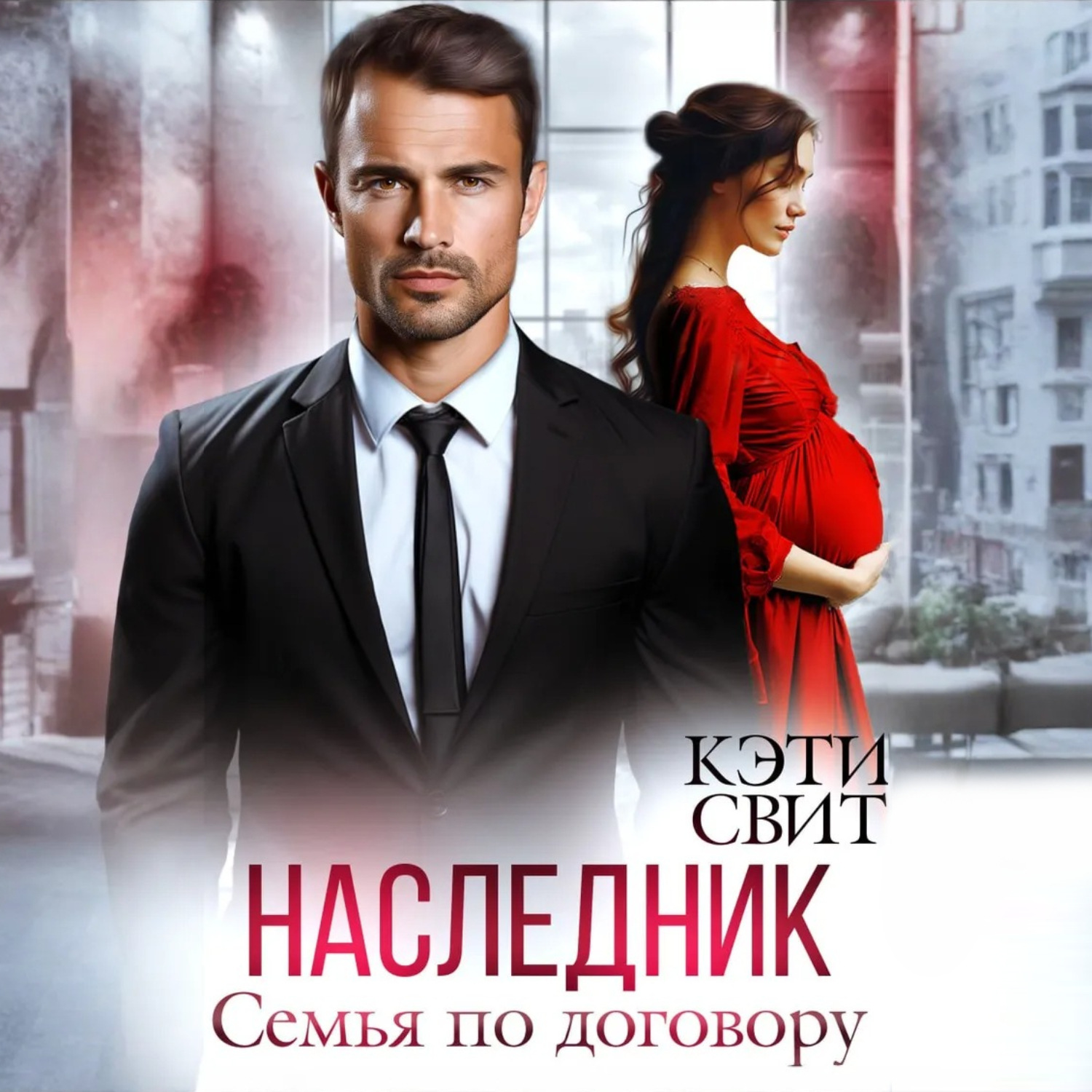 Обложка книги «Наследник. Семья по договору»