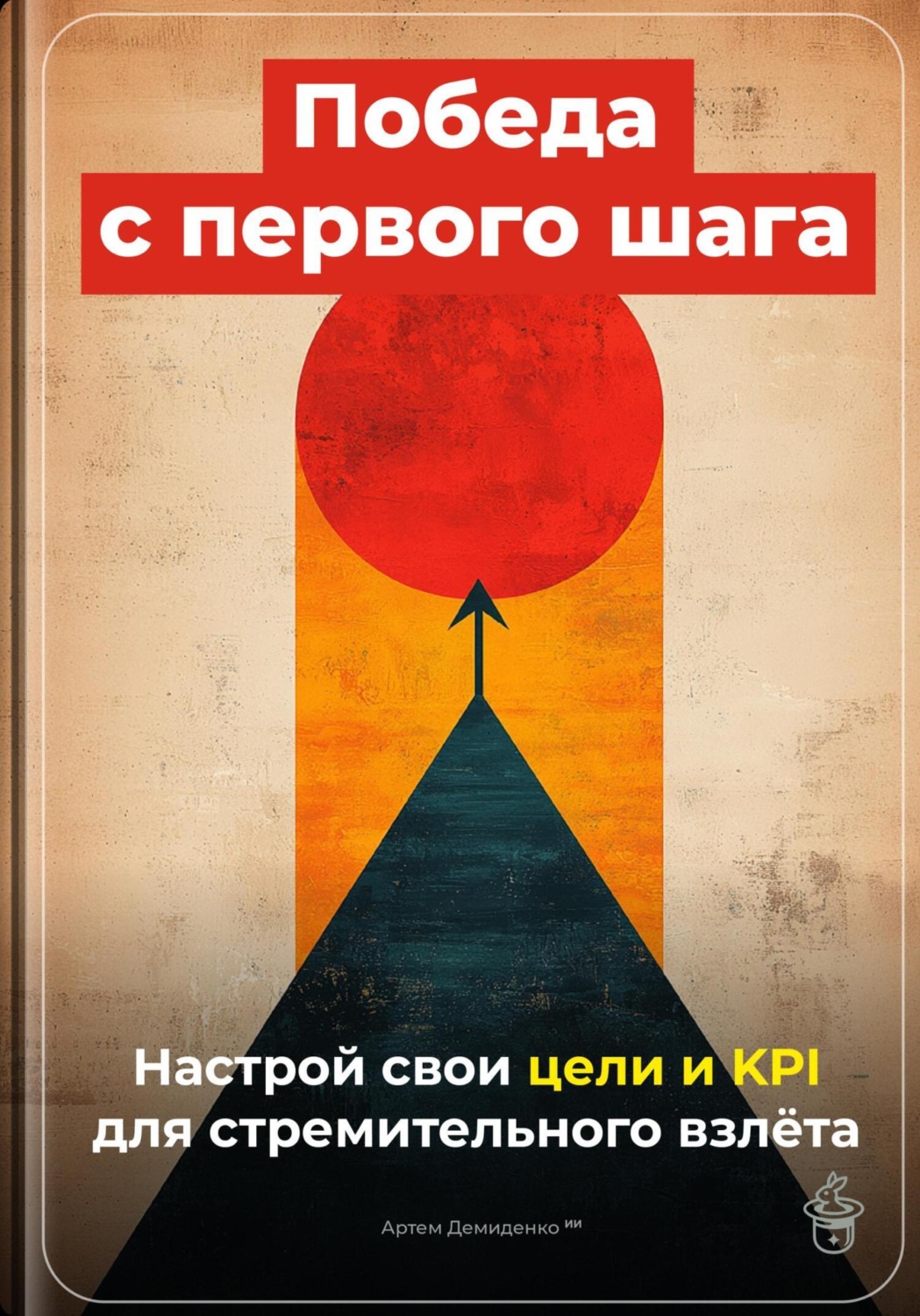 Обложка книги «Победа с первого шага: Настрой свои цели и KPI для стремительного взлёта»