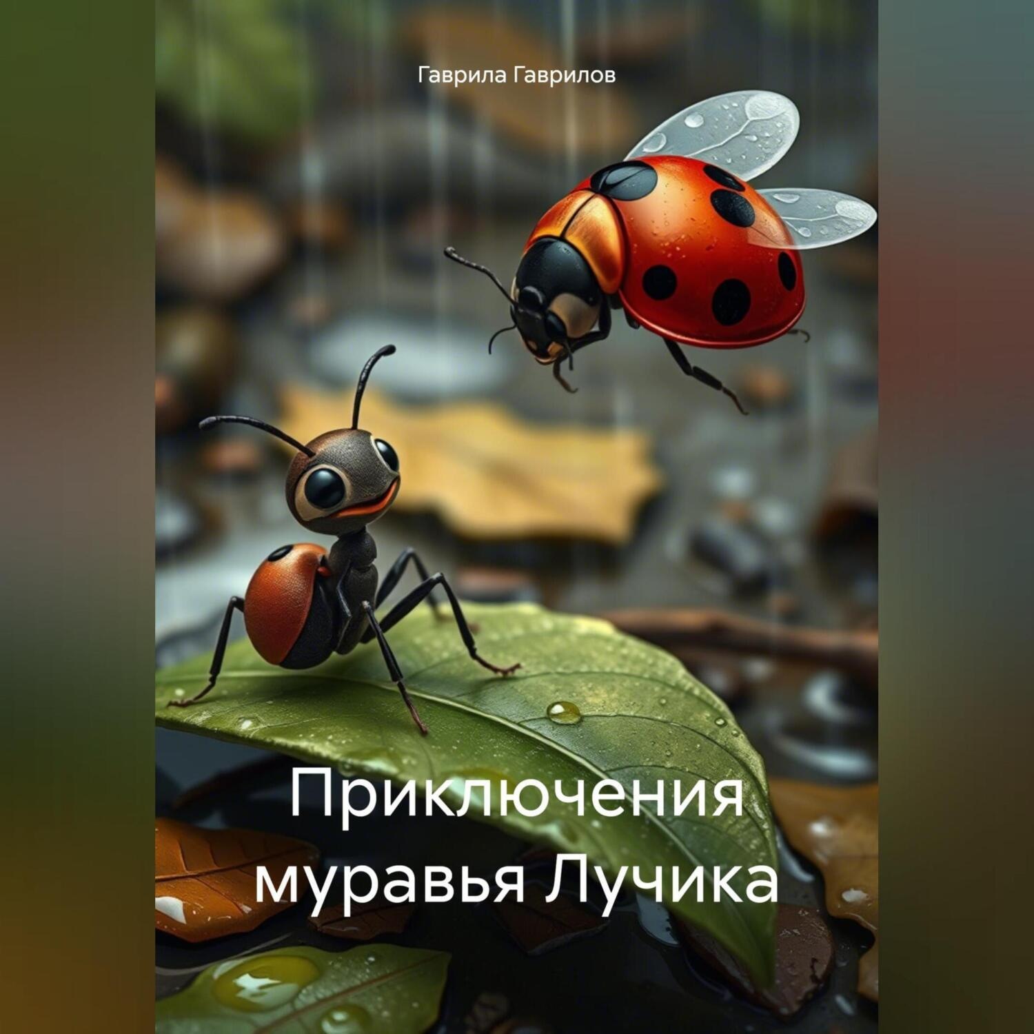 Обложка книги «Приключения муравья Лучика.»