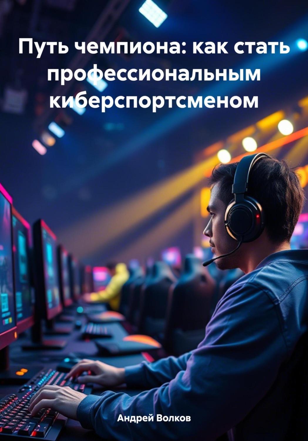 Обложка книги «Путь чемпиона: как стать профессиональным киберспортсменом»