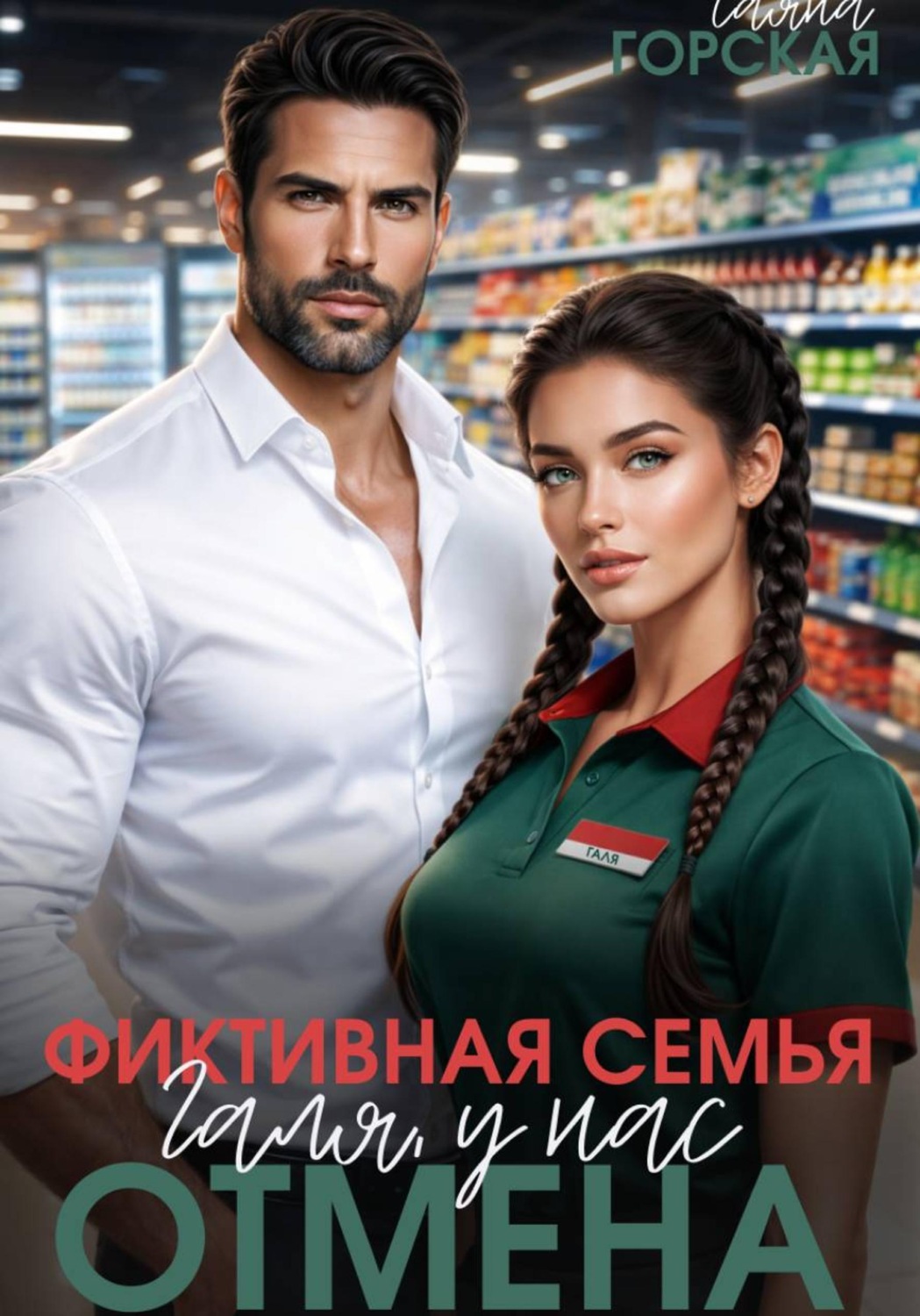 Обложка книги «Фиктивная семья. Галя, у нас отмена»