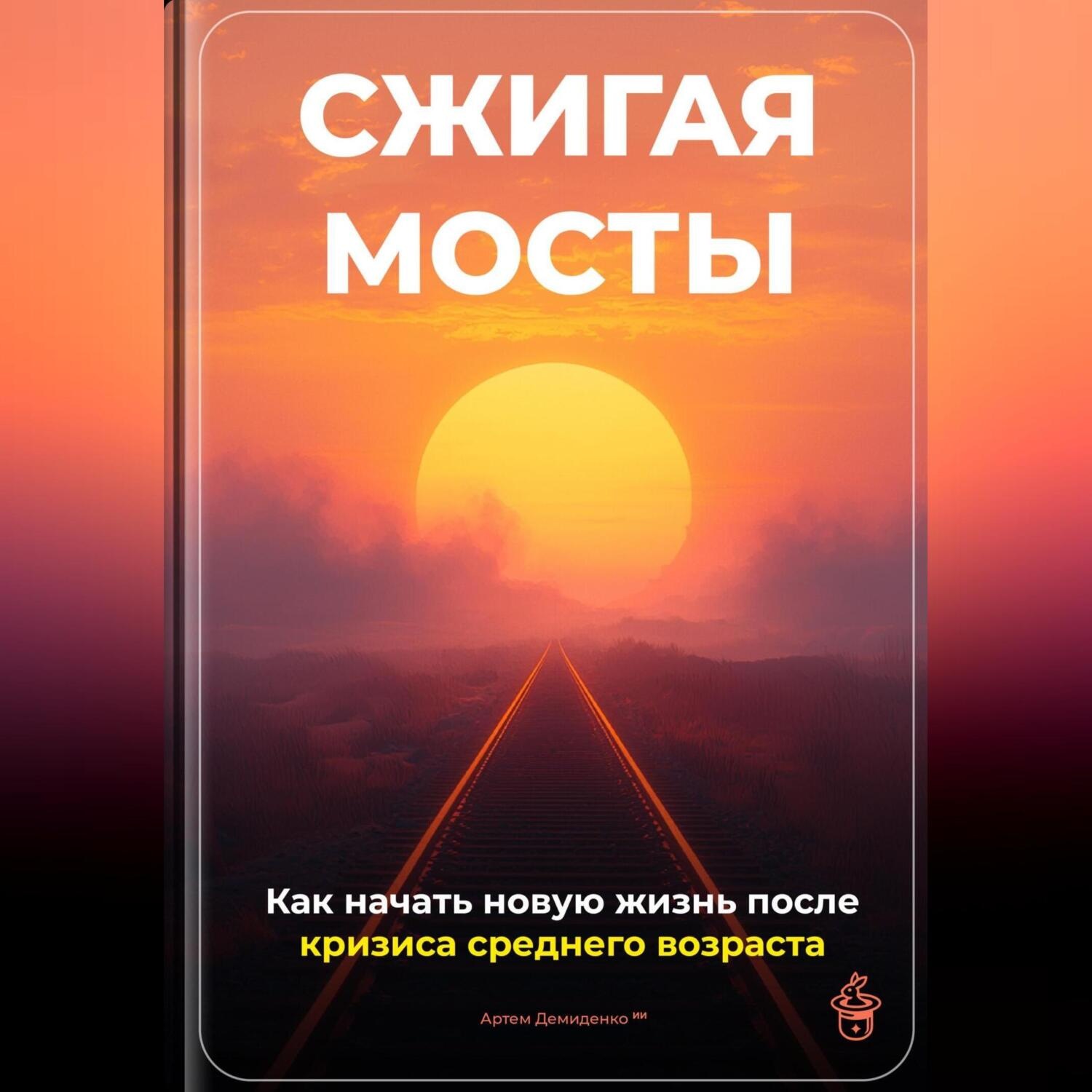 Обложка книги «Сжигая мосты: Как начать новую жизнь после кризиса среднего возраста»