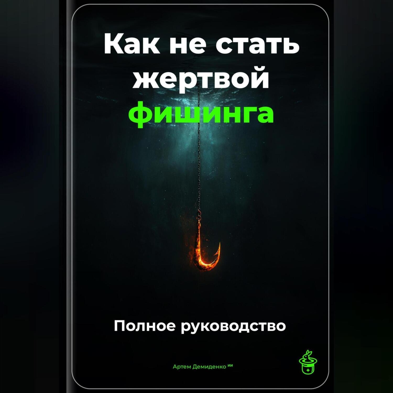 Обложка книги «Как не стать жертвой фишинга: Полное руководство»