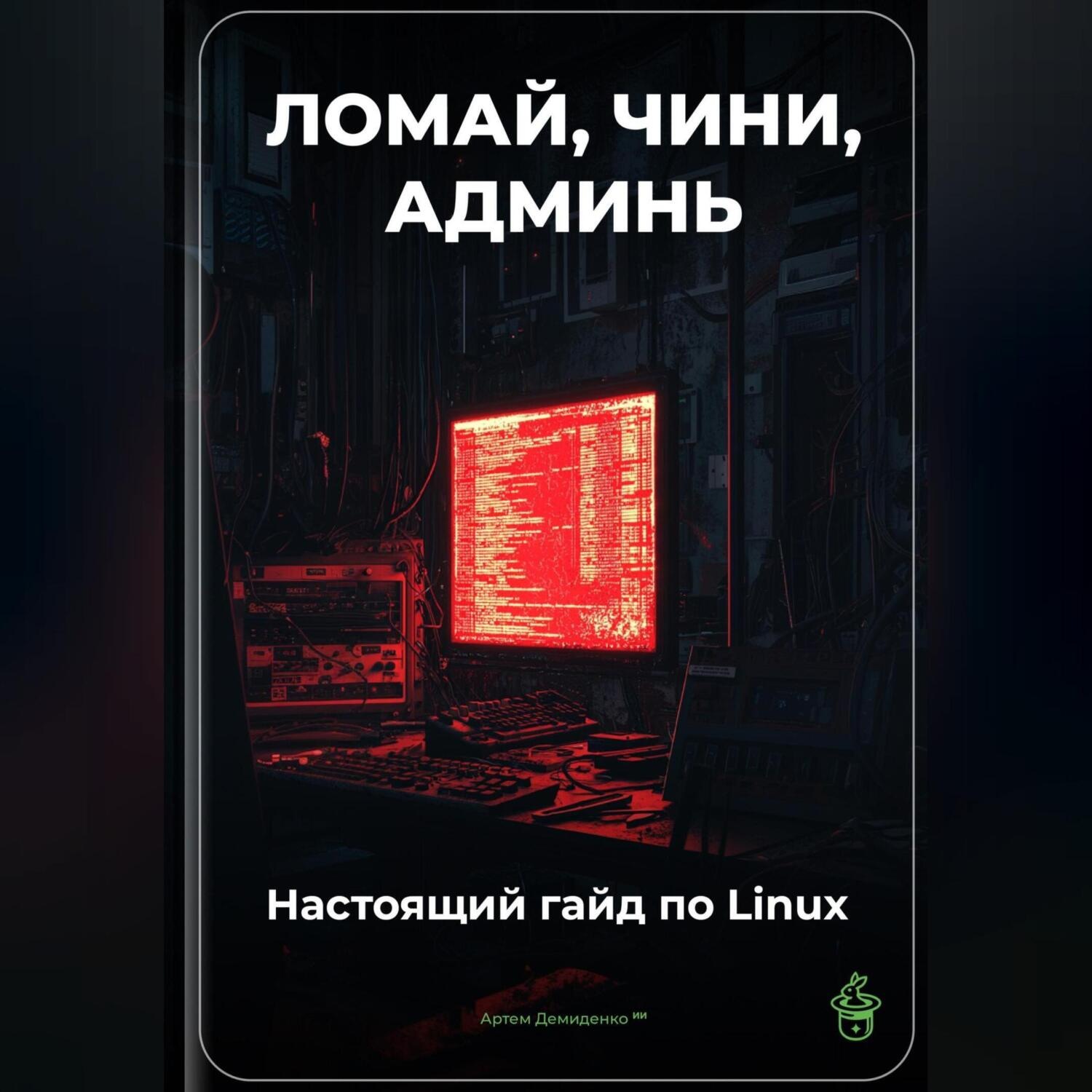 Обложка книги «Ломай, чини, админь: Настоящий гайд по Linux»