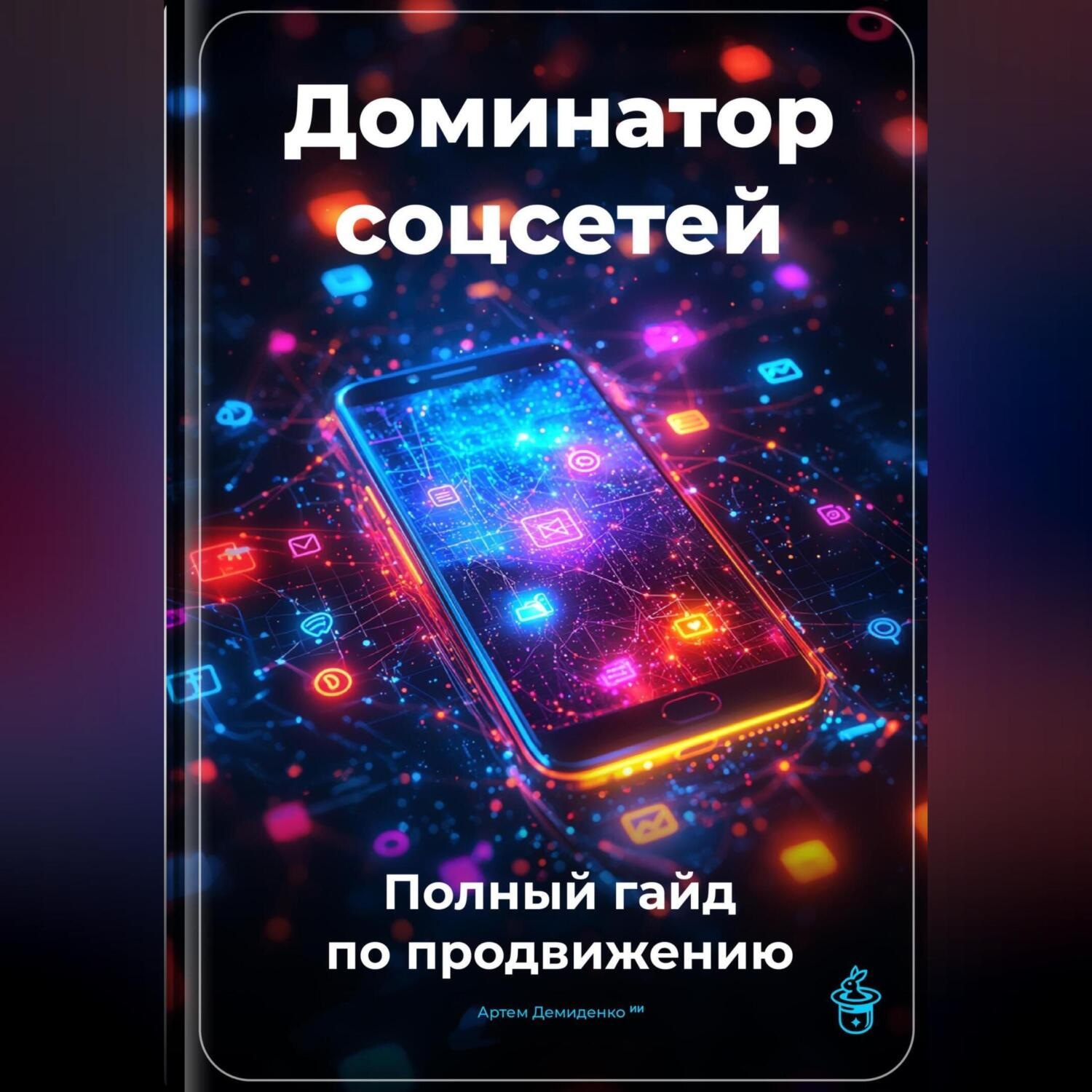 Обложка книги «Доминатор соцсетей: Полный гайд по продвижению»