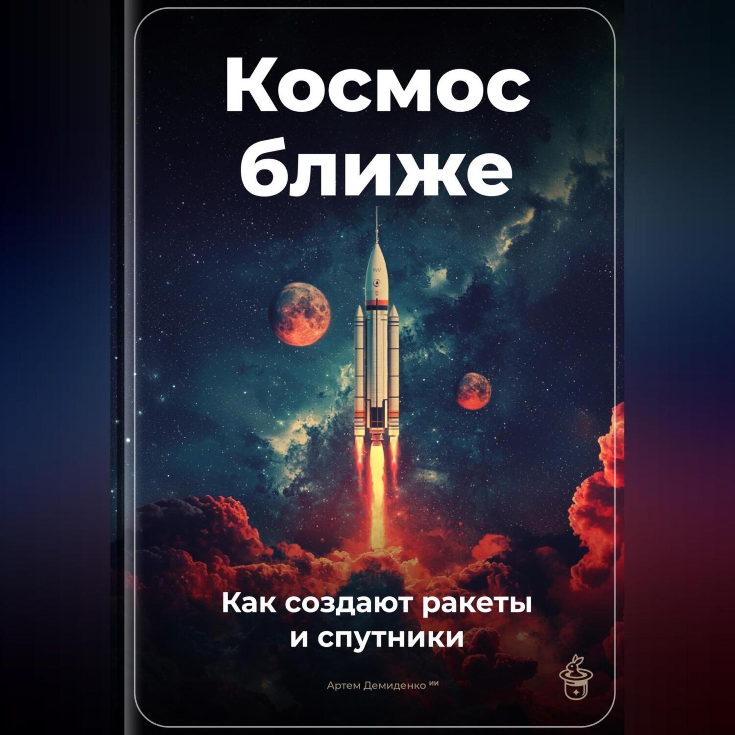 Обложка книги «Космос ближе: Как создают ракеты и спутники»