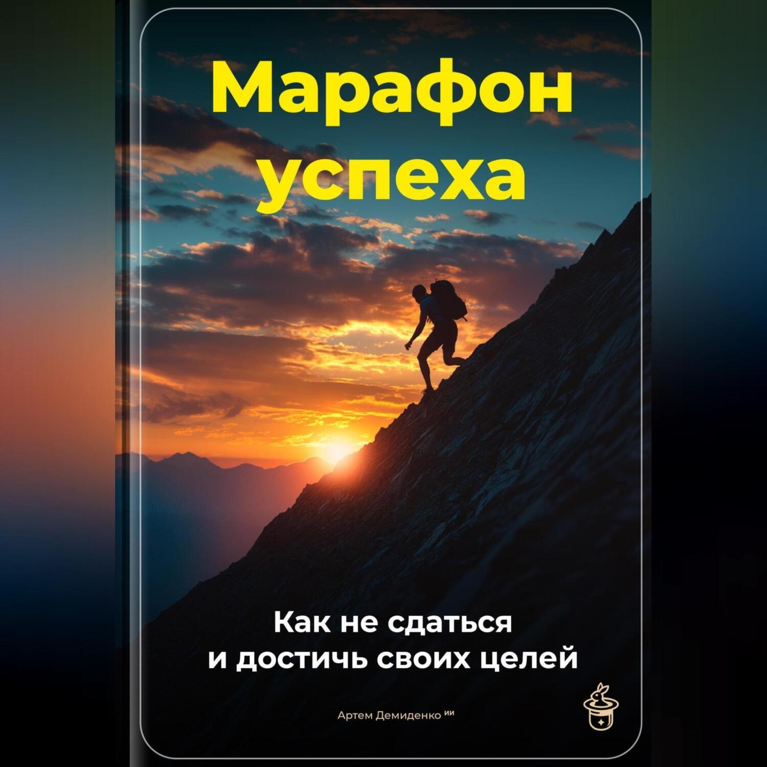 Обложка книги «Марафон успеха: Как не сдаться и достичь своих целей»