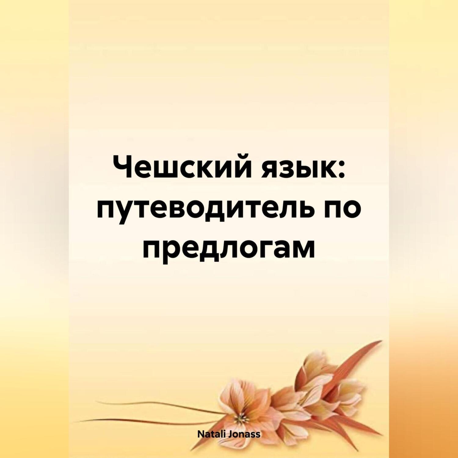 Обложка книги «Чешский язык: путеводитель по предлогам»