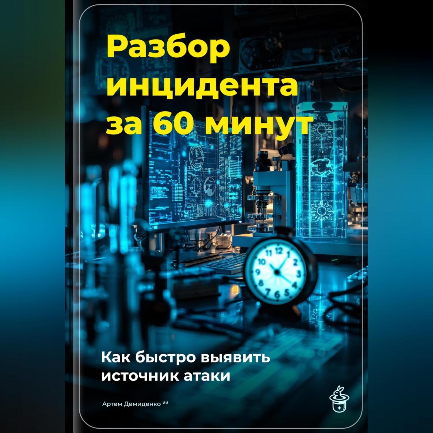 Обложка книги «Разбор инцидента за 60 минут: Как быстро выявить источник атаки»
