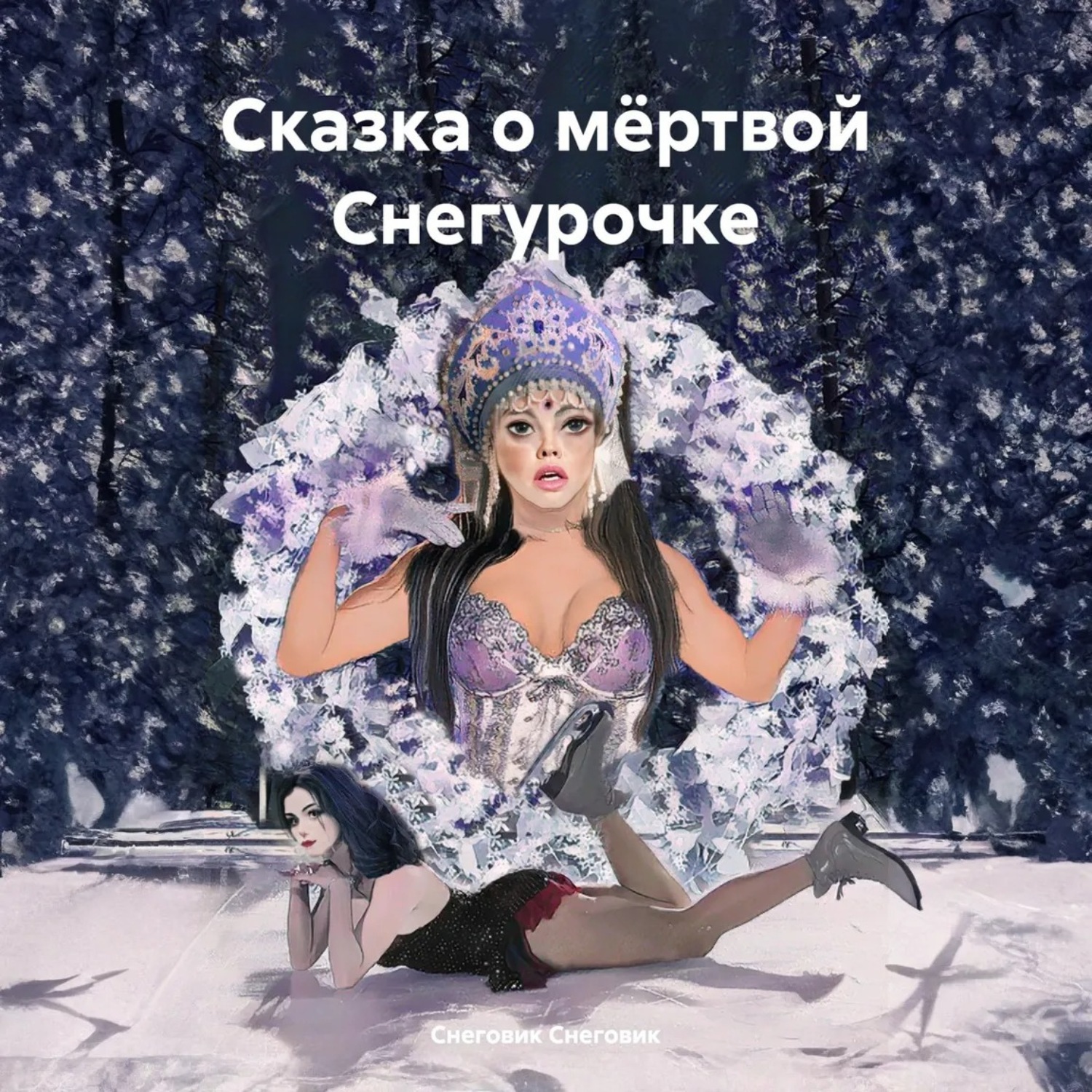 Обложка книги «Сказка о мёртвой Снегурочке»