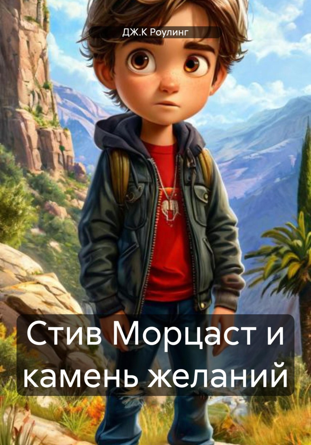 Обложка книги «Стив Морцаст и камень желаний»