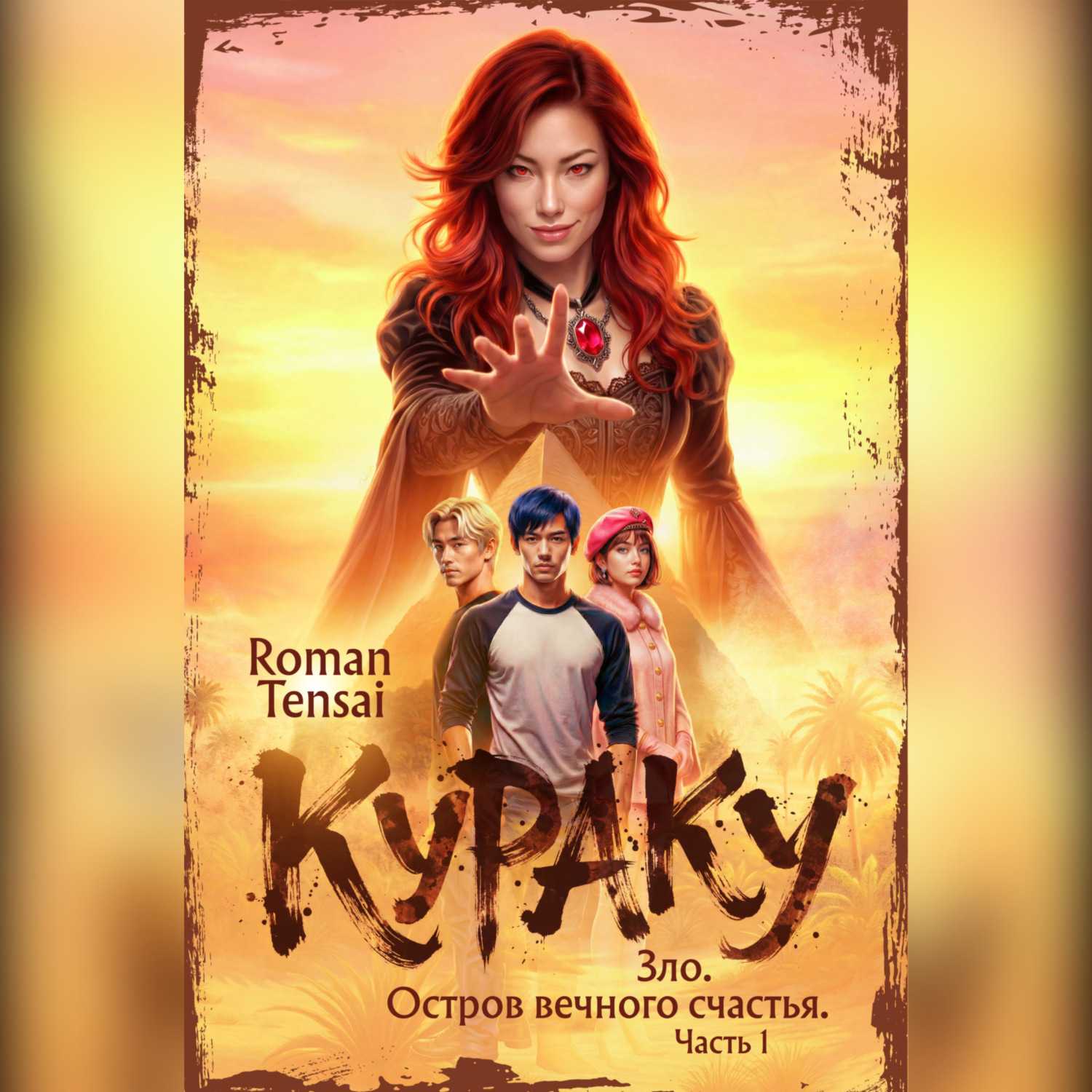 Обложка книги «Кураку. Зло. Остров вечного счастья. Часть 1»
