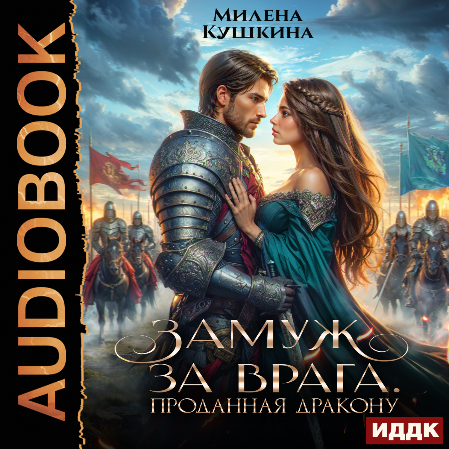 Обложка книги «Замуж за врага. Проданная дракону»