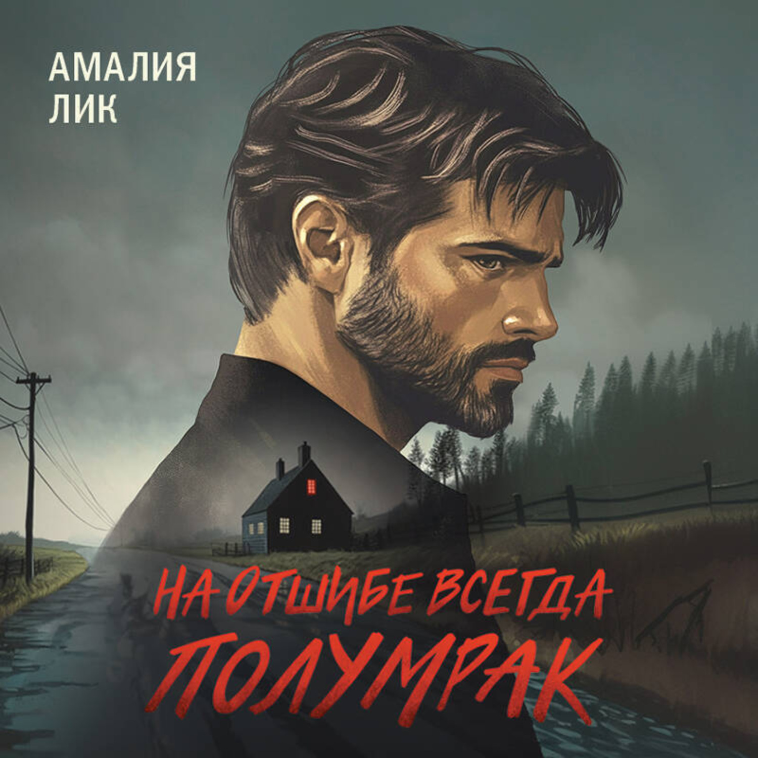 Обложка книги «На отшибе всегда полумрак»