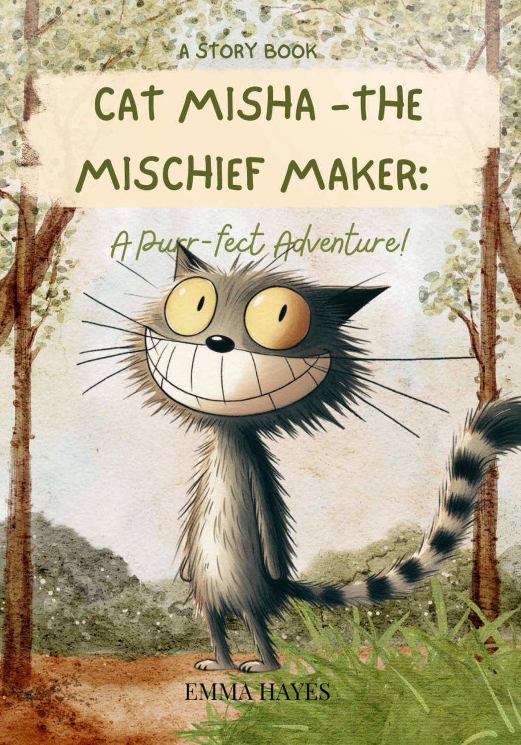 Обложка книги «Cat Misha -the Mischief maker. A Purr-fect Adventure!»
