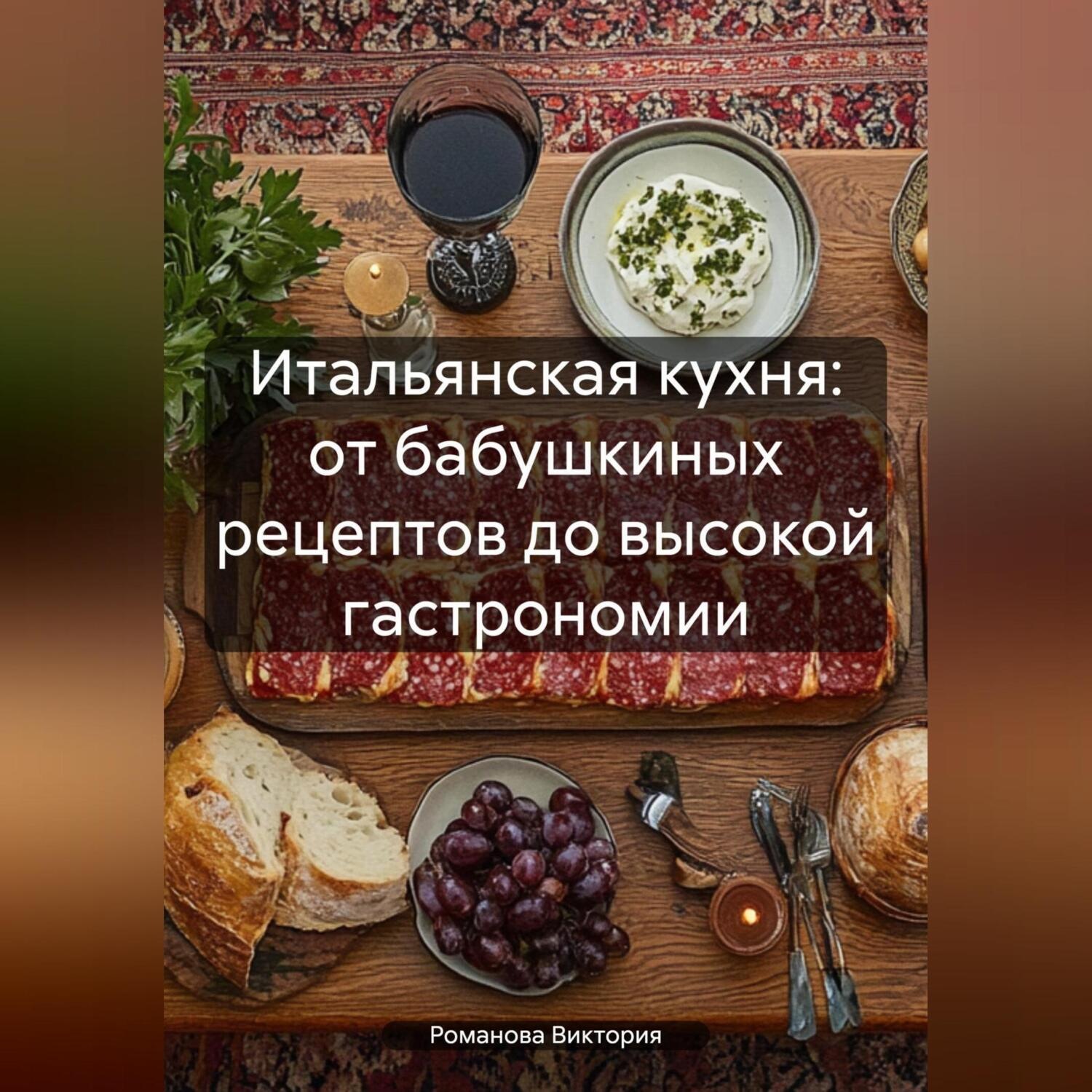 Обложка книги «Итальянская кухня: от бабушкиных рецептов до высокой гастрономии»