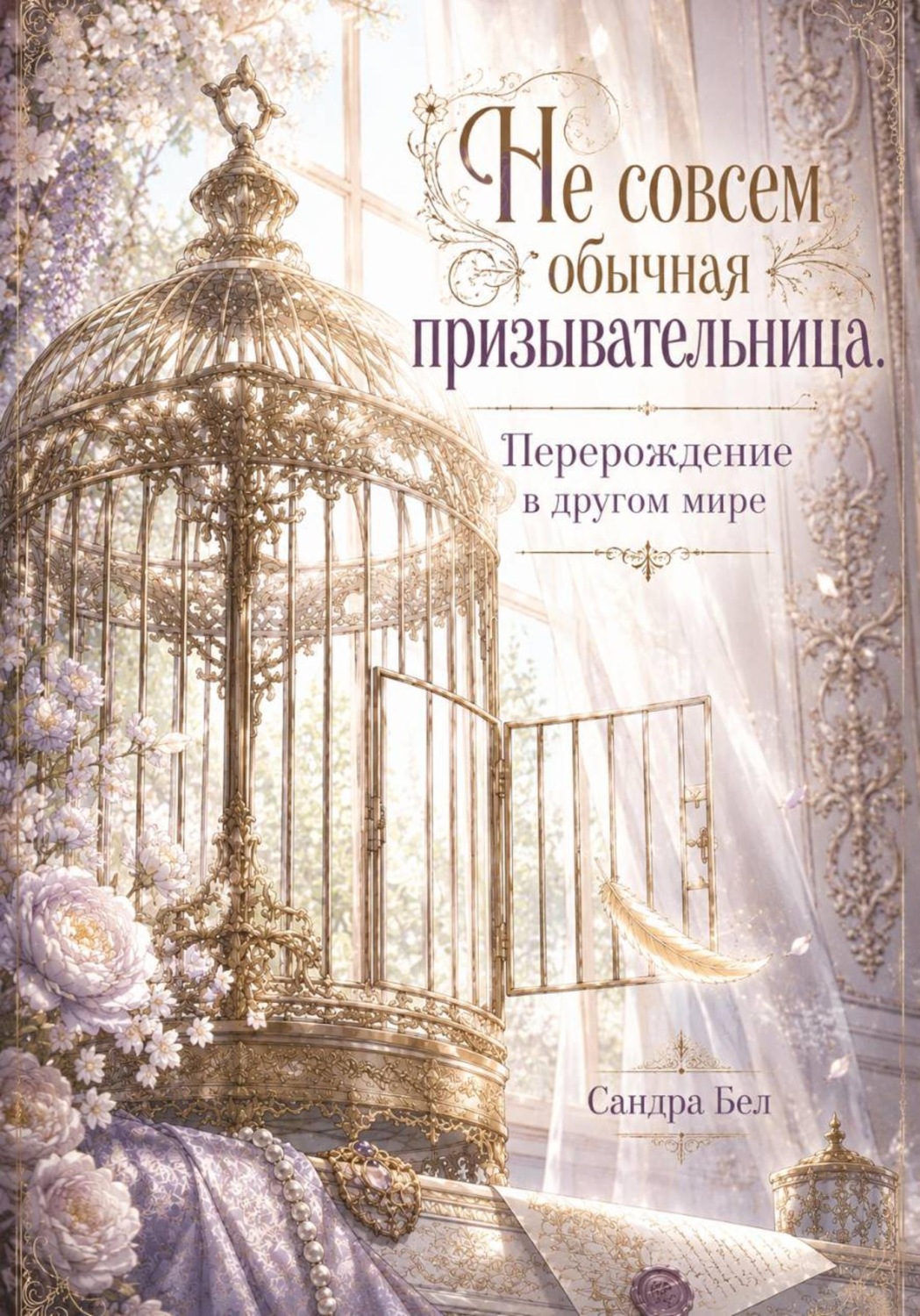 Обложка книги «Не совсем обычная призывательница. Перерождение в другом мире»