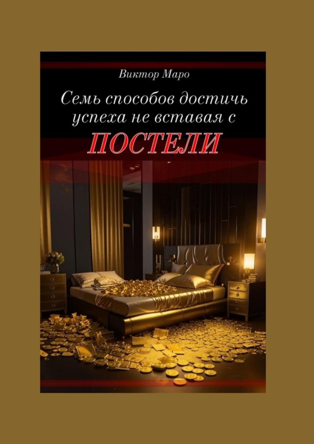 Обложка книги «Семь способов достичь успеха, не вставая с постели»
