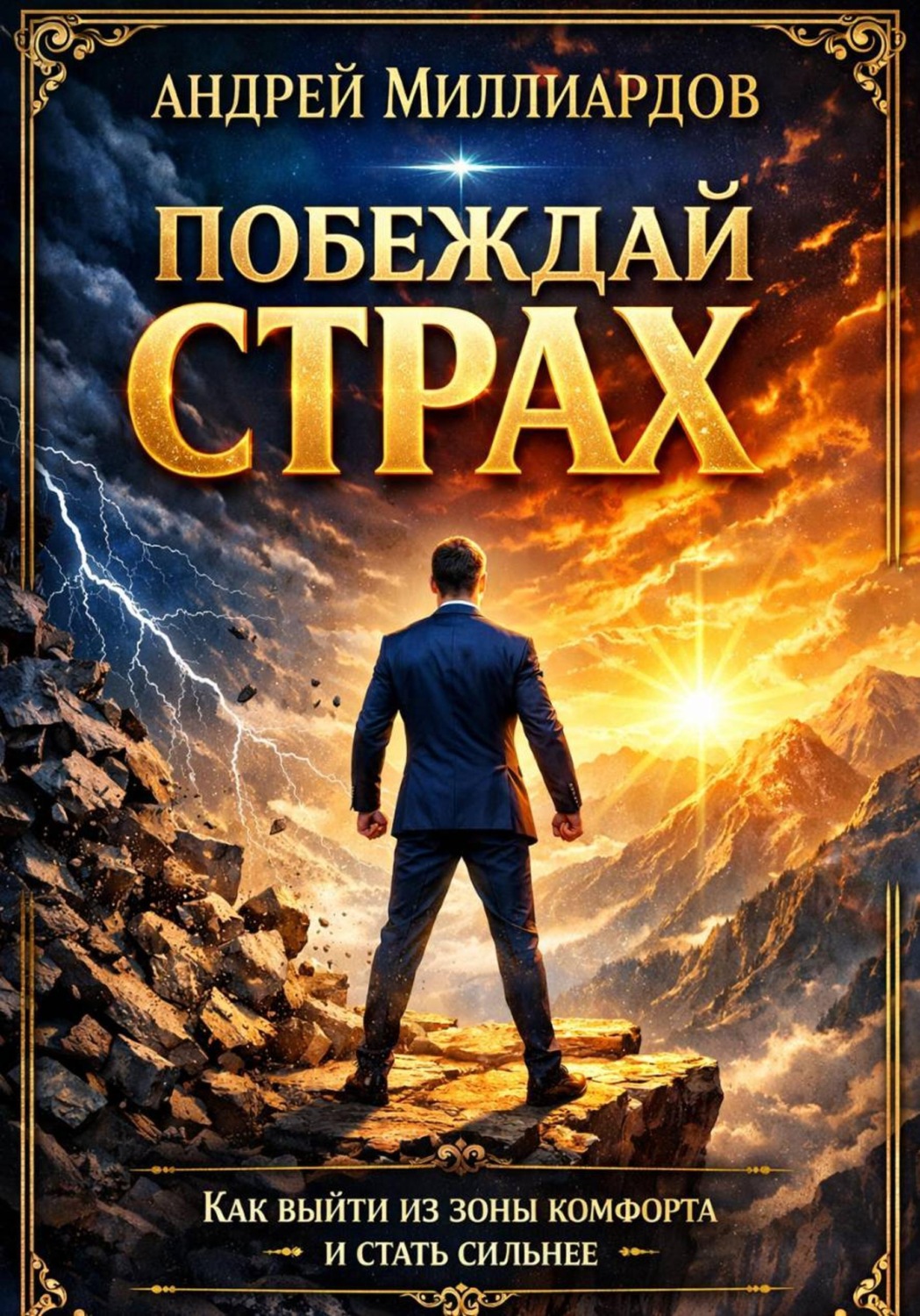 Обложка книги «Побеждай страх. Как выйти из зоны комфорта и стать сильнее»