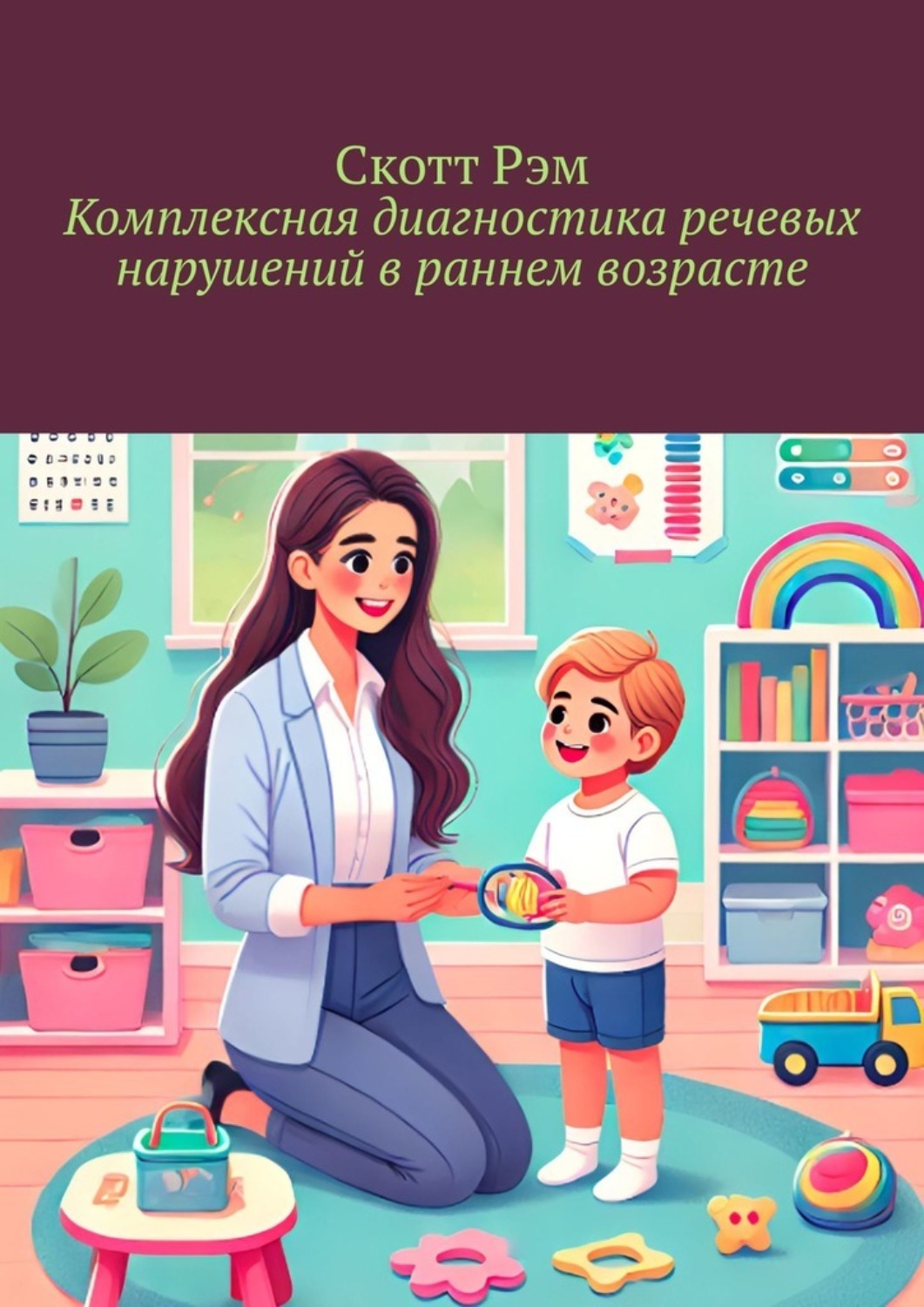 Обложка книги «Комплексная диагностика речевых нарушений в раннем возрасте»
