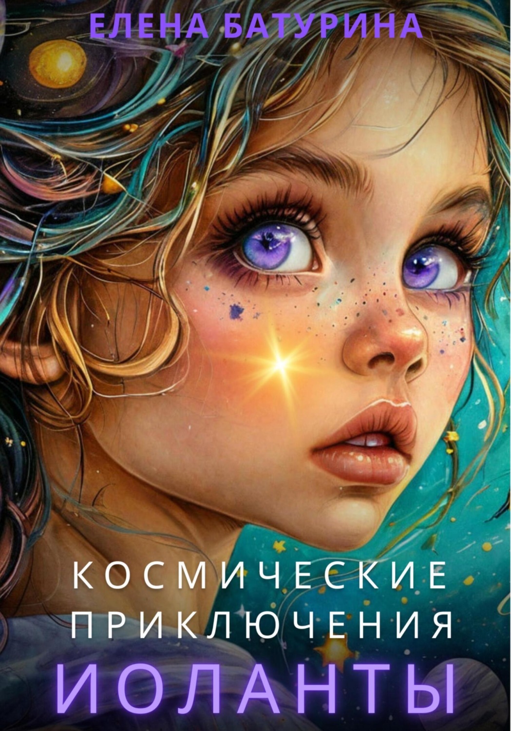 Обложка книги «Космические приключения Иоланты»