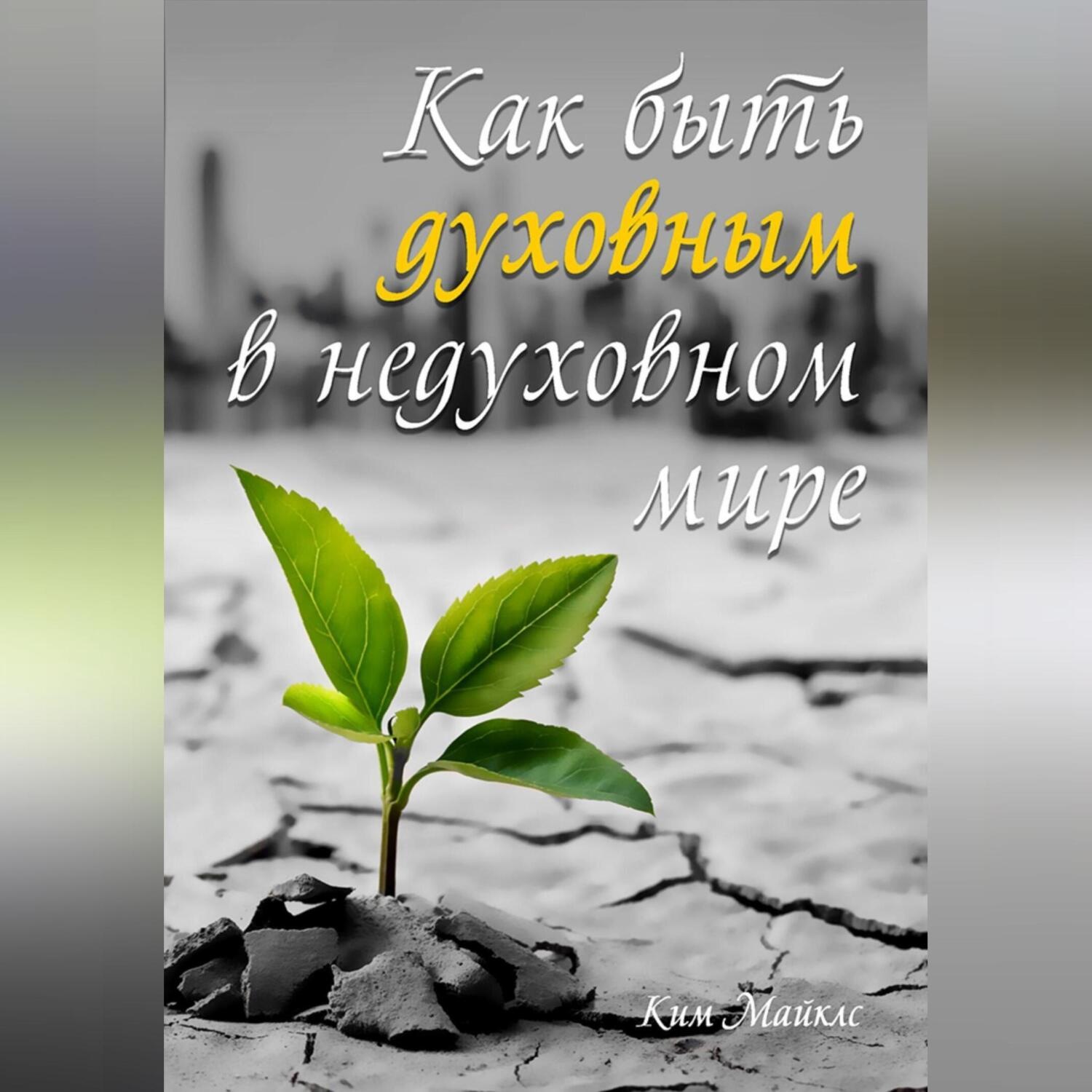 Обложка книги «Как быть духовным в недуховном мире»