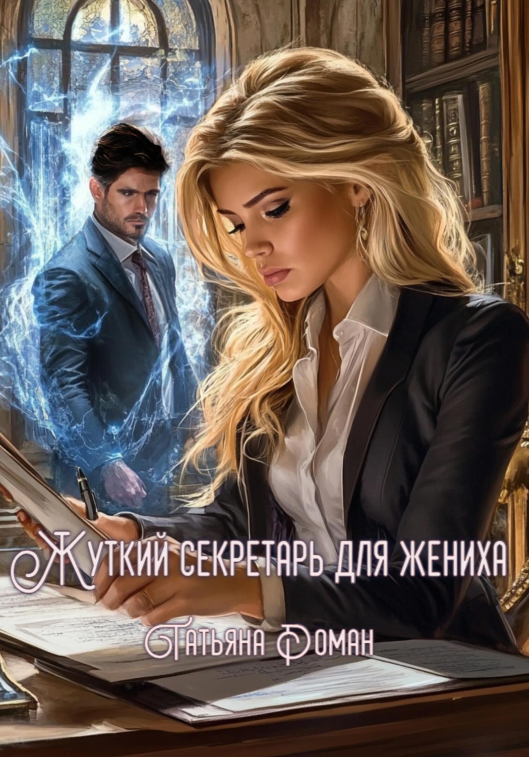 Обложка книги «Жуткий секретарь для жениха»