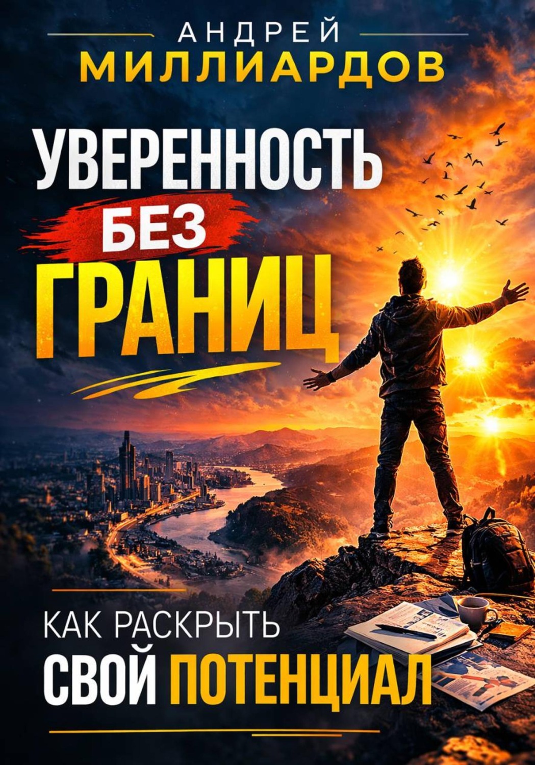 Обложка книги «Уверенность без границ. Как раскрыть свой потенциал»