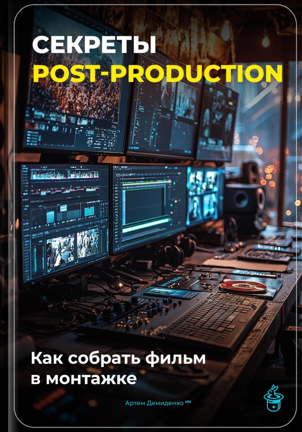 Обложка книги «Секреты post-production: Как собрать фильм в монтажке»