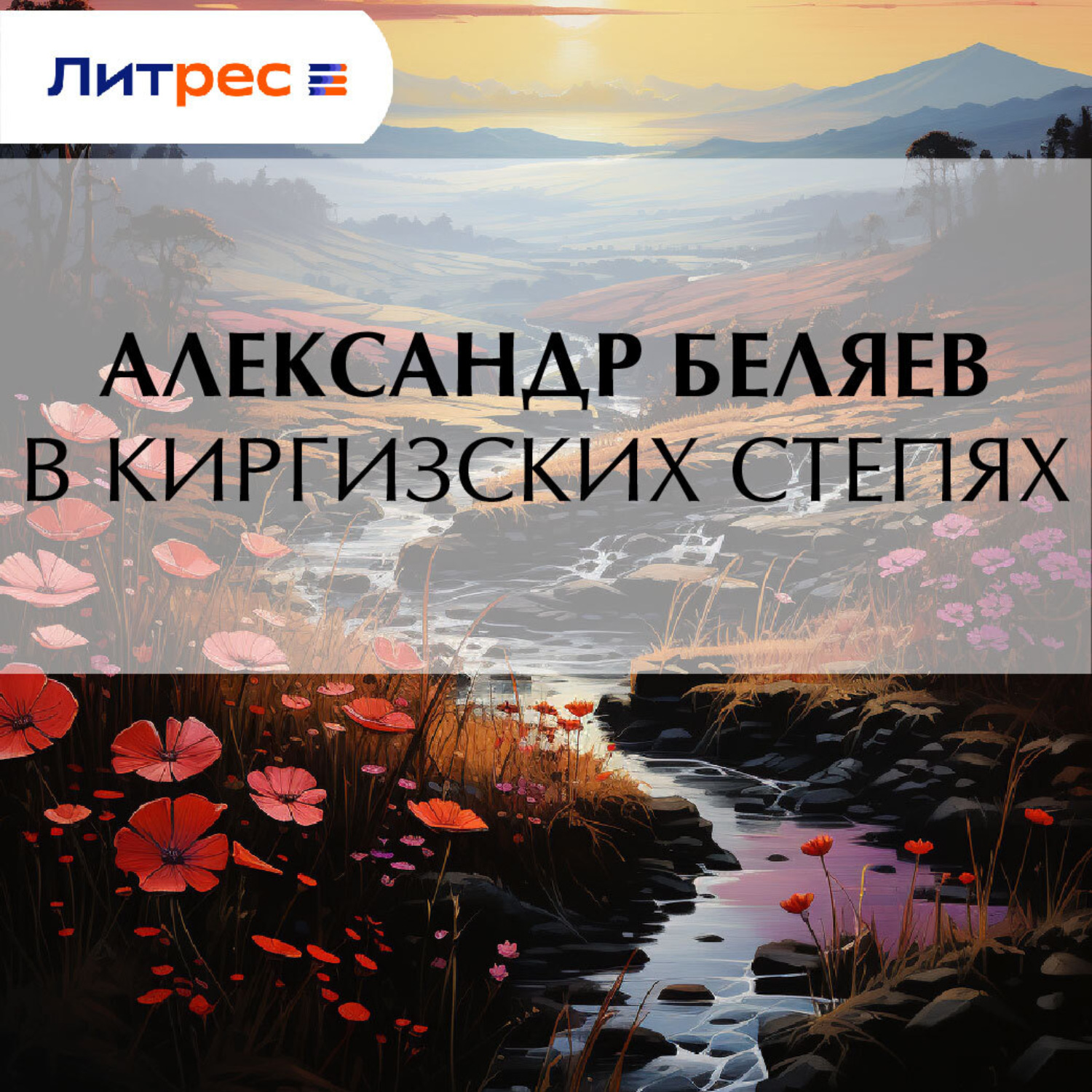 Обложка книги «В киргизских степях»