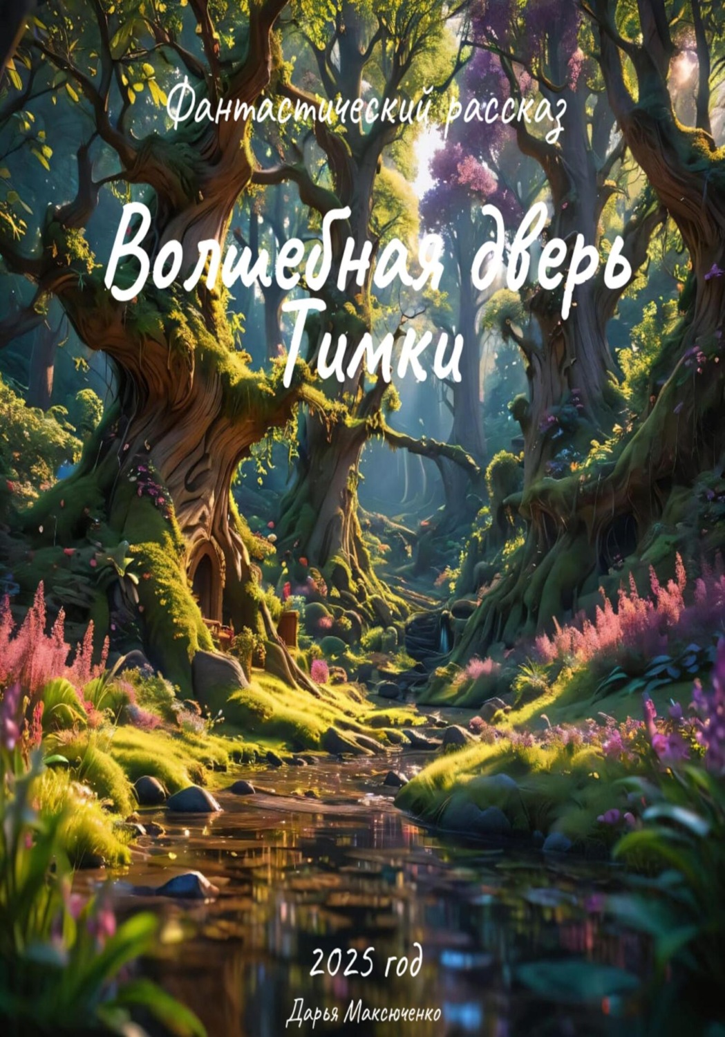 Обложка книги «Фантастический рассказ «Волшебная дверь Тимки»»