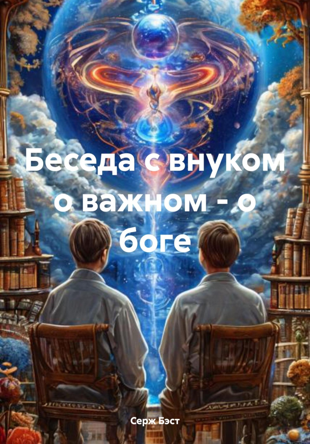 Обложка книги «Беседа с внуком о важном – о боге»