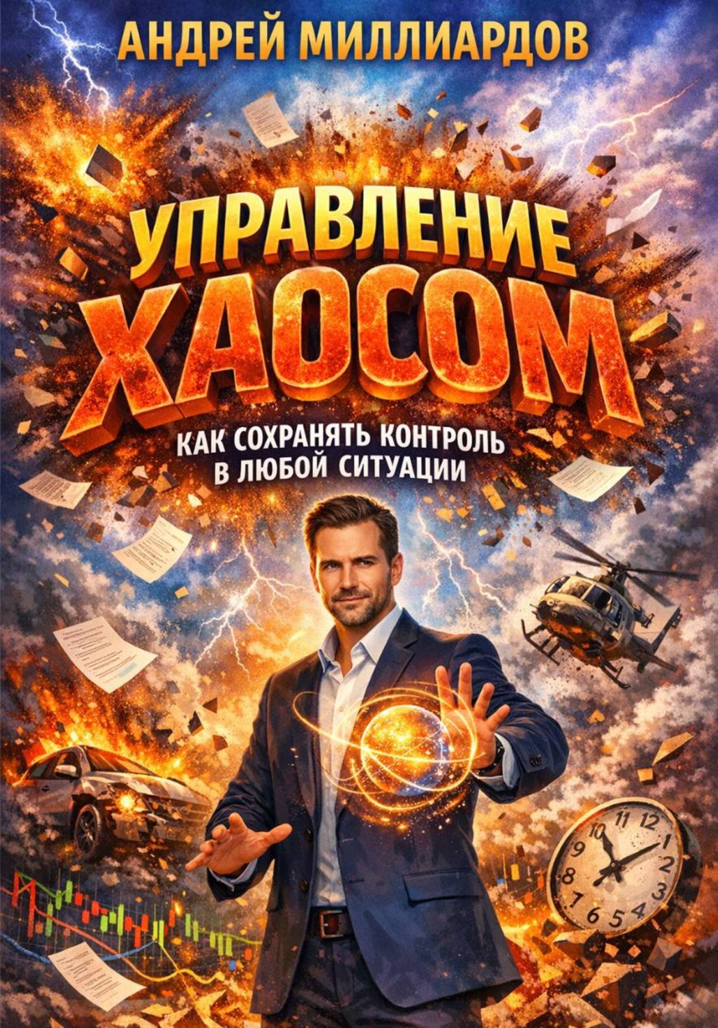 Обложка книги «Управление хаосом. Как сохранять контроль в любой ситуации»