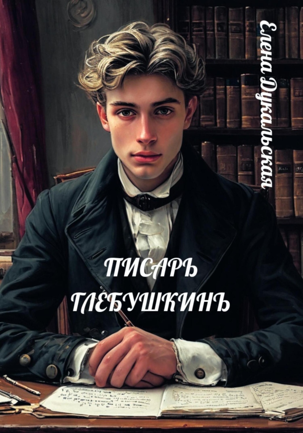 Обложка книги «Писарь Глебушкинъ»