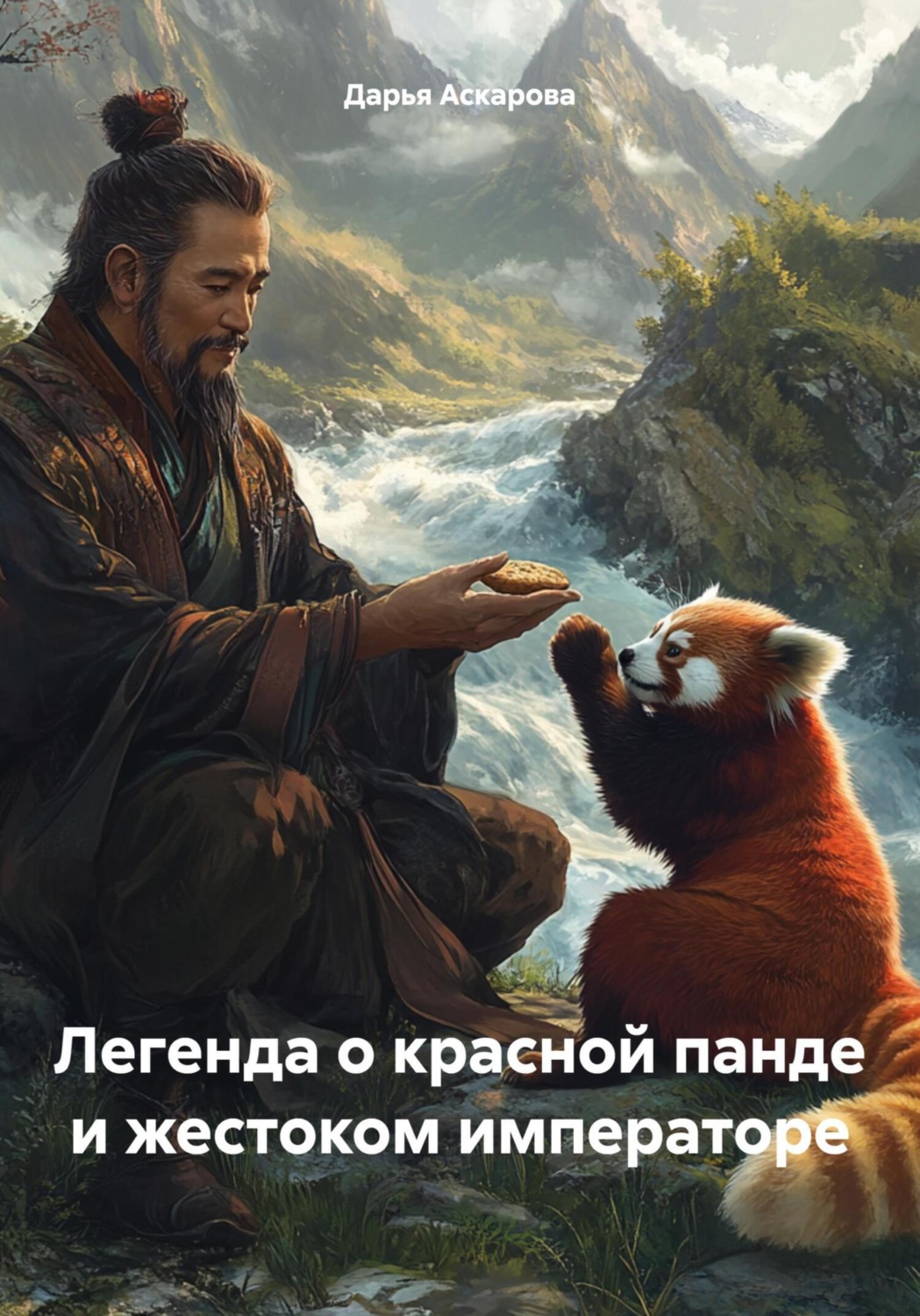Обложка книги «Легенда о красной панде и жестоком императоре»