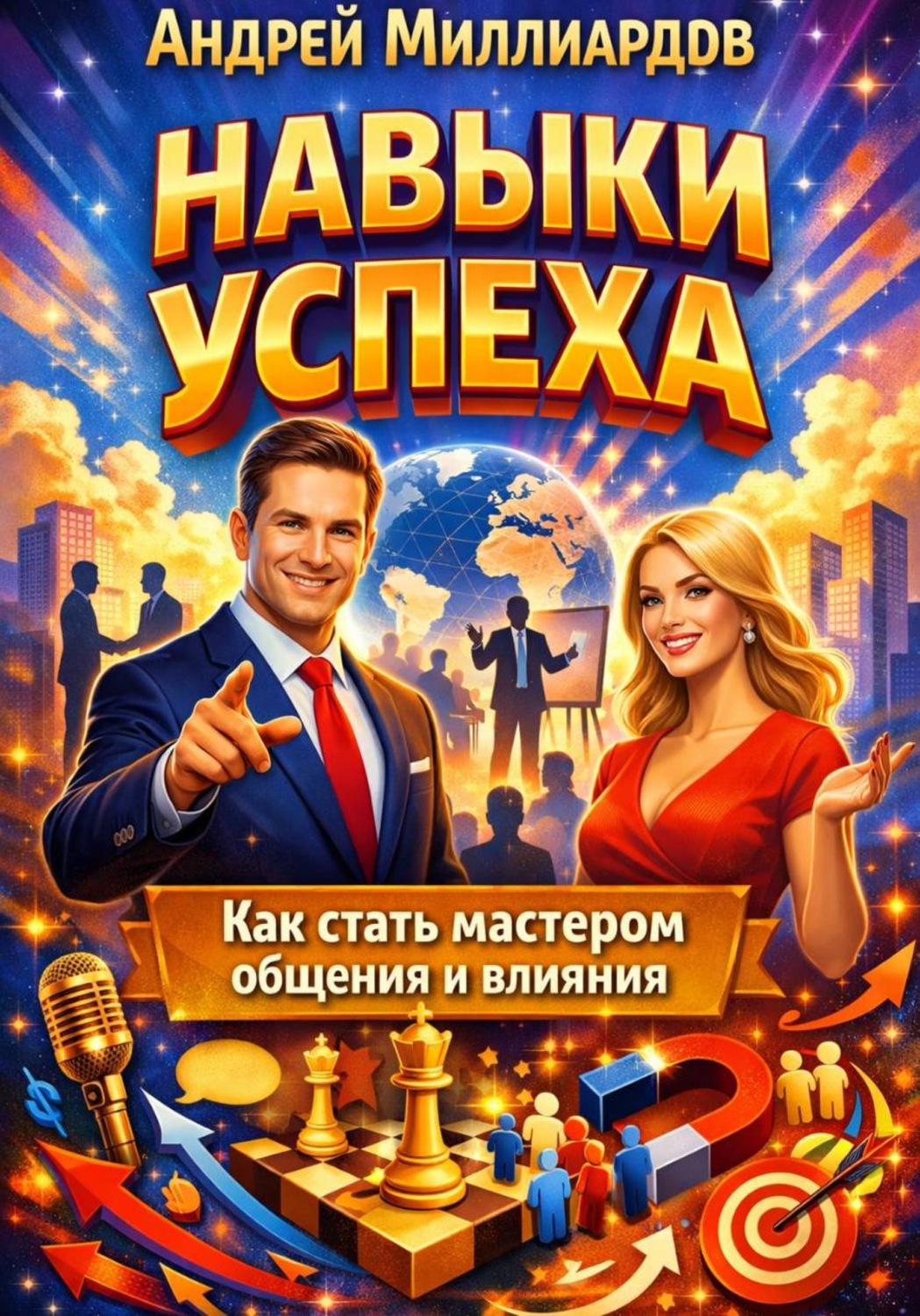 Обложка книги «Навыки успеха. Как стать мастером общения и влияния»