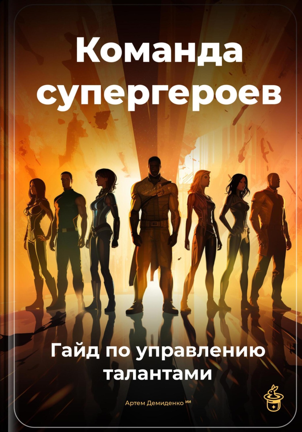 Обложка книги «Команда супергероев: Гайд по управлению талантами»