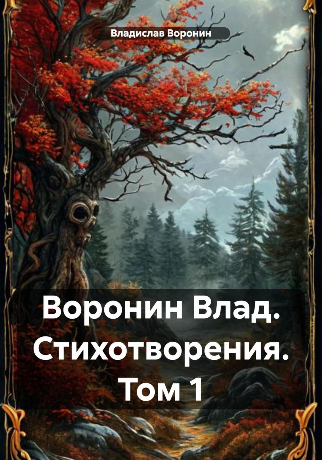 Обложка книги «Воронин Влад. Стихотворения. Том 1»