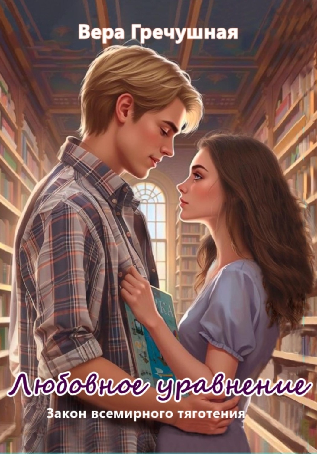 Обложка книги «Любовное уравнение. Часть 1. Закон всемирного тяготения»