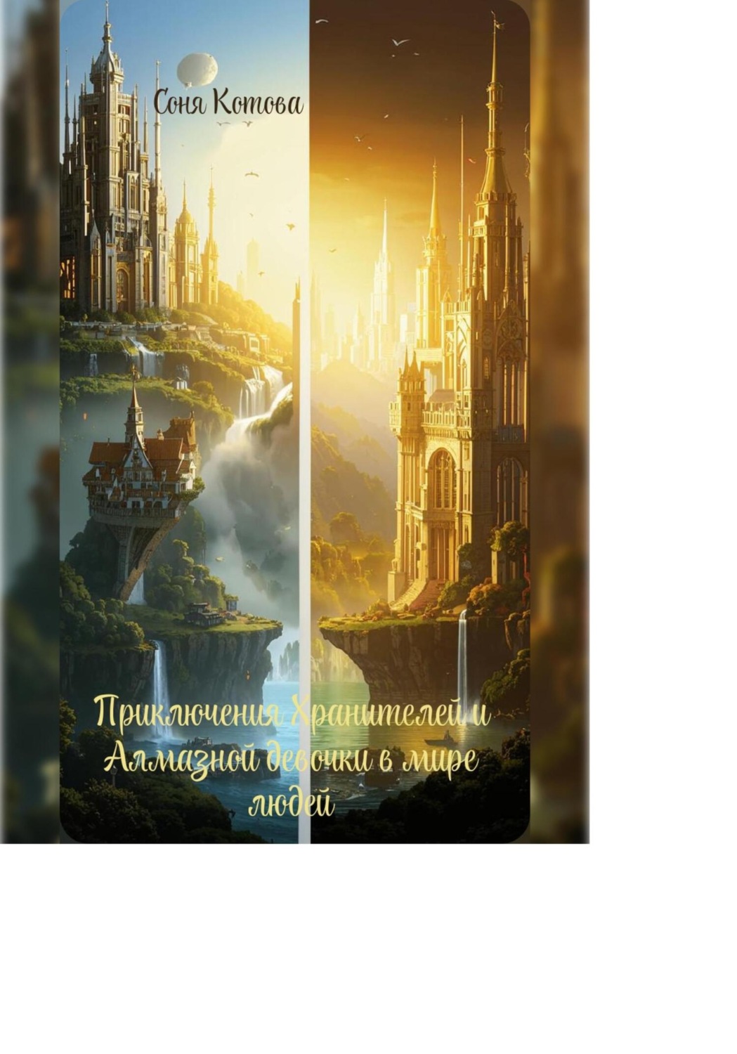 Обложка книги «Приключения Хранителей и Алмазной девочки в мире людей»