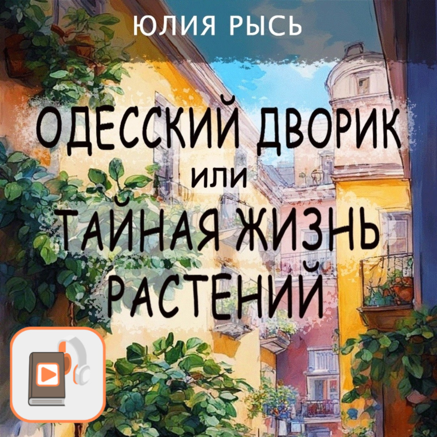 Обложка книги «Одесский дворик, или Тайная жизнь растений»
