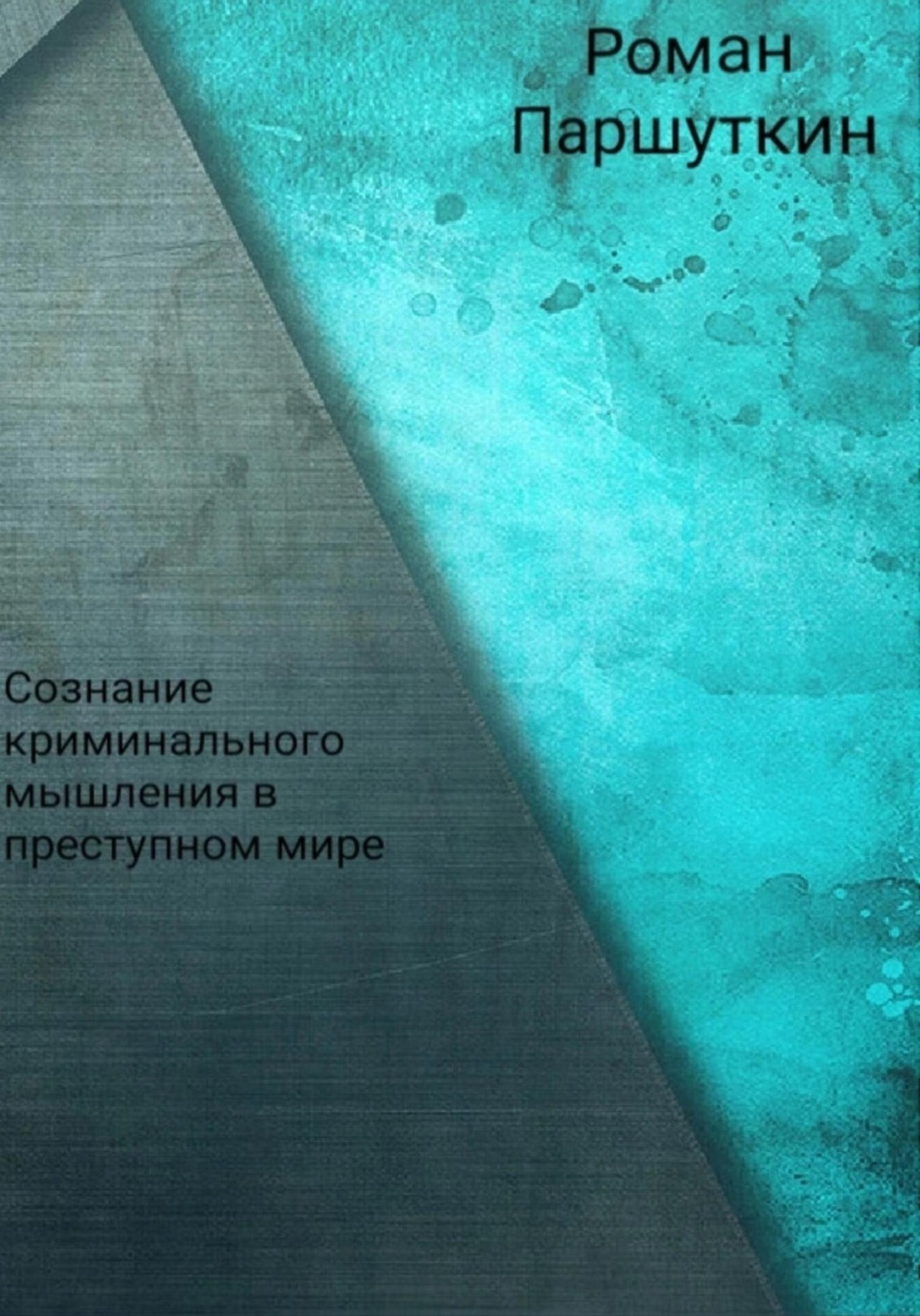 Обложка книги «Сознание криминального мышления в преступном мире»