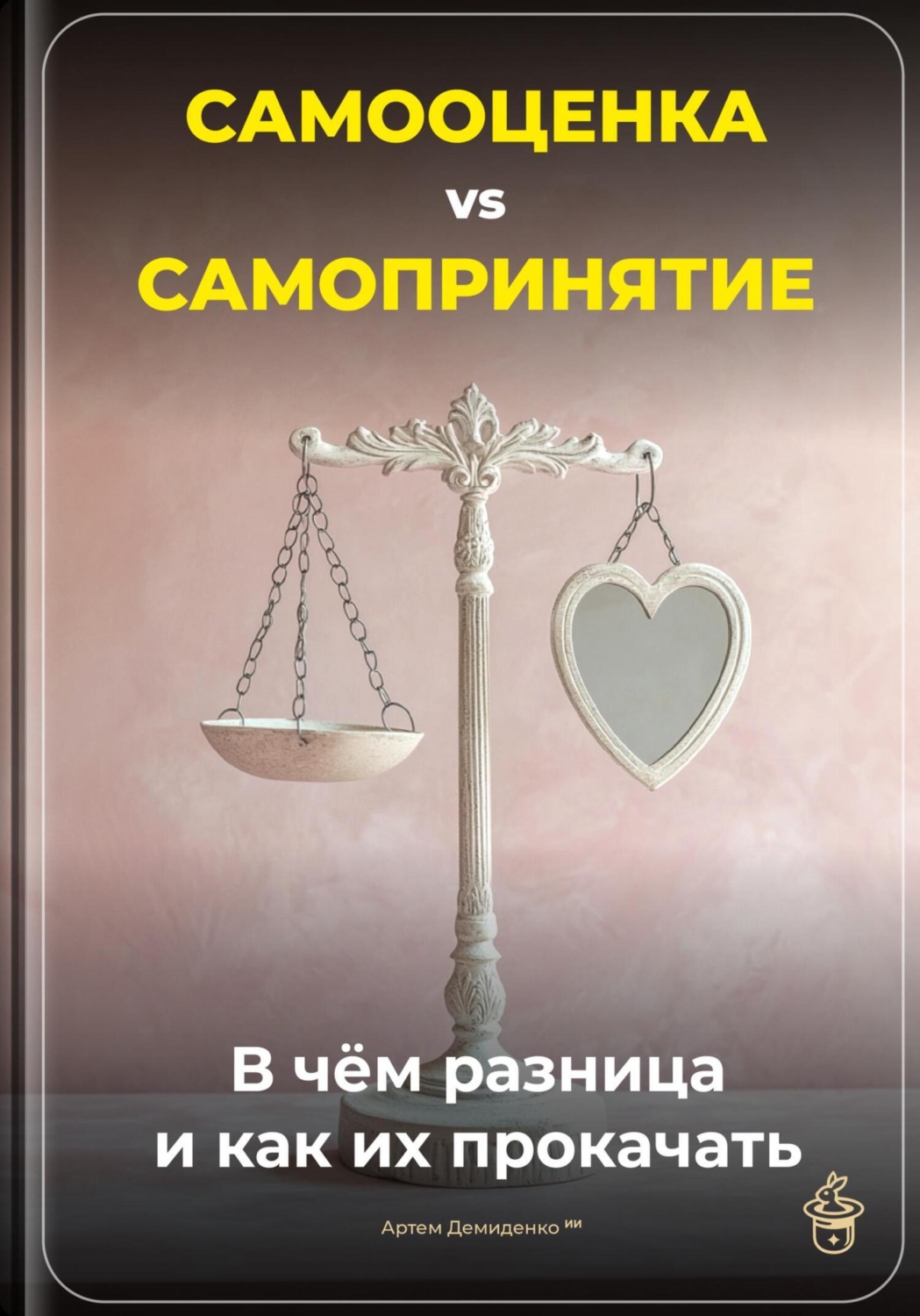 Обложка книги «Самооценка vs Самопринятие: В чём разница и как их прокачать»