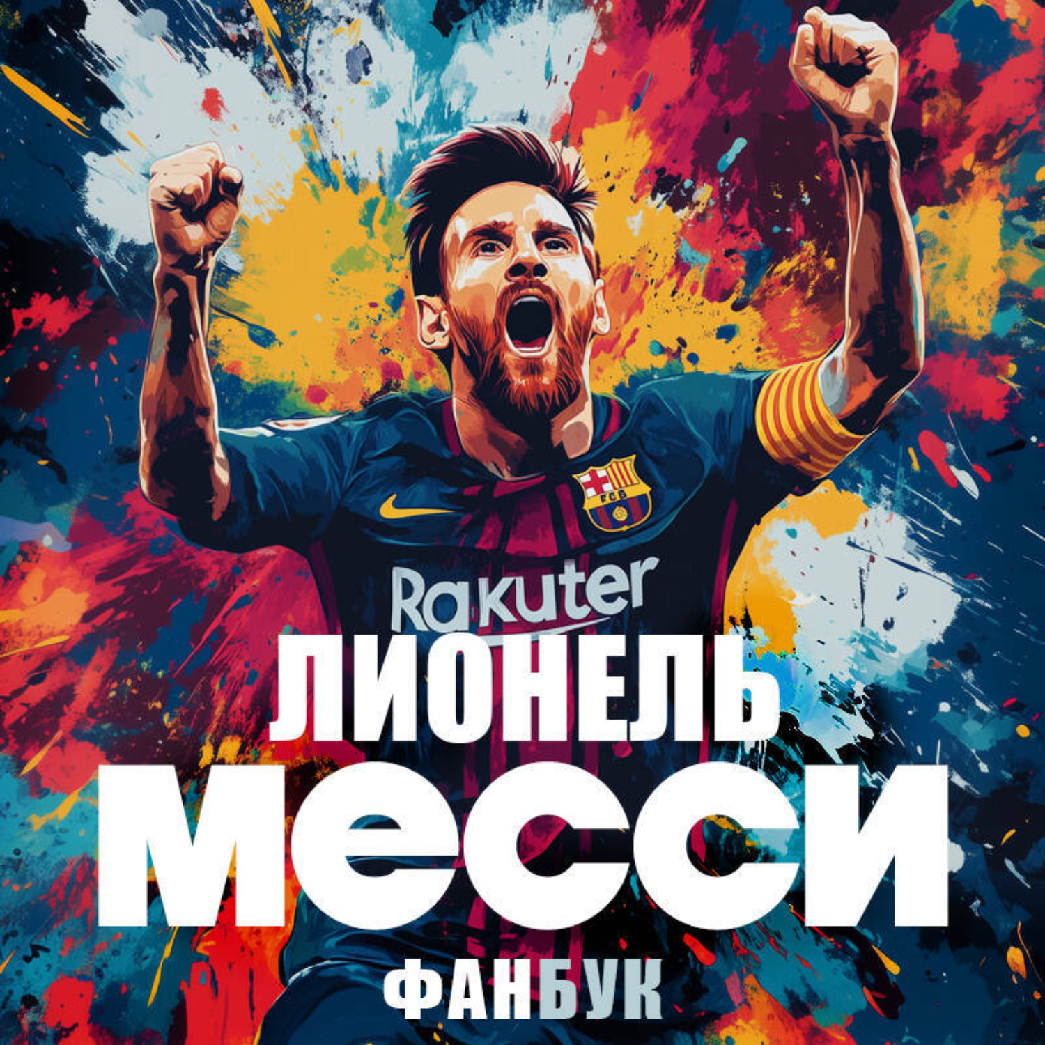 Обложка книги «Лионель Месси. Фанбук»